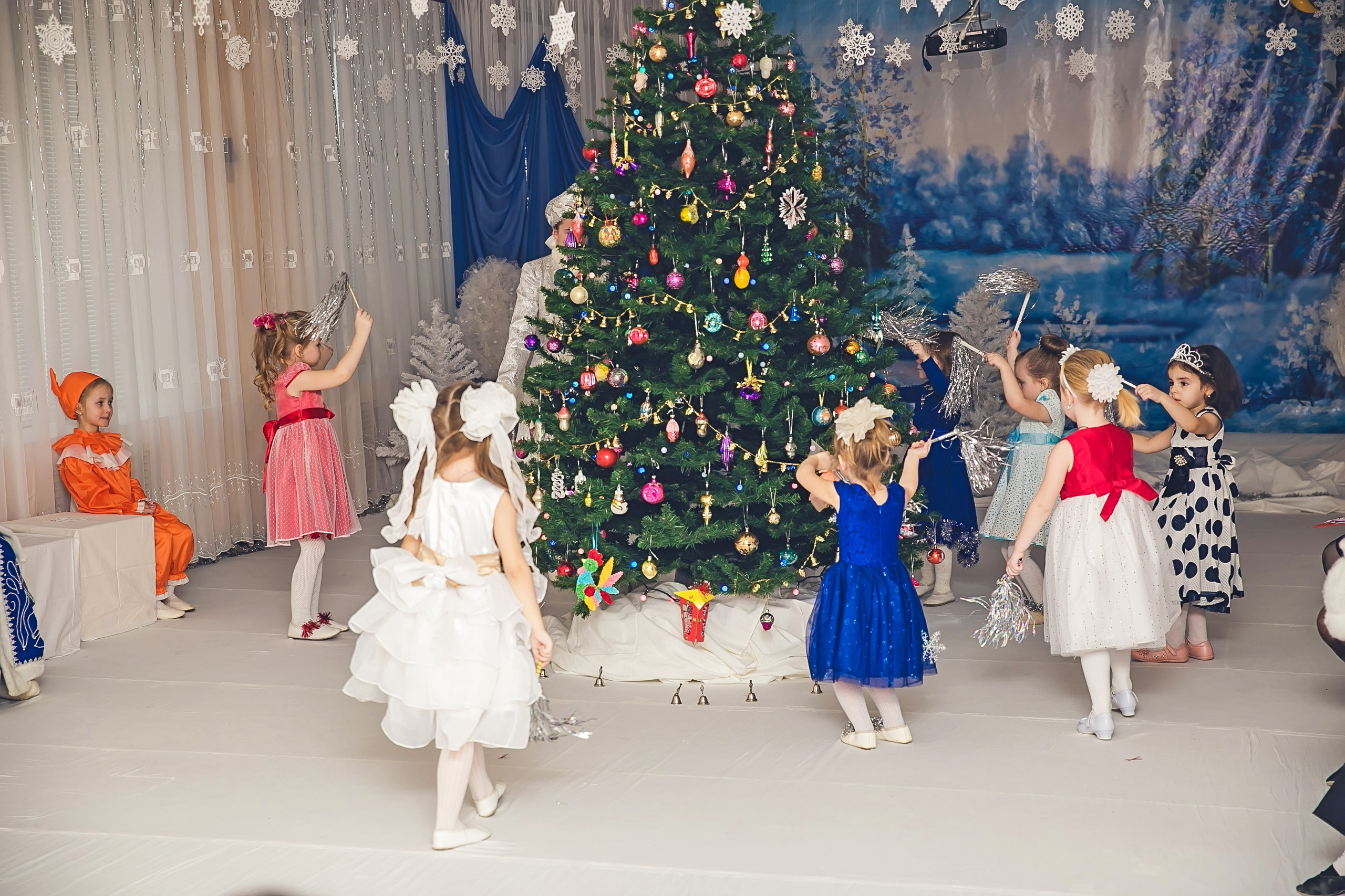 Новый год в саду. Семейный и детский фотограф в Нижнем Новгороде