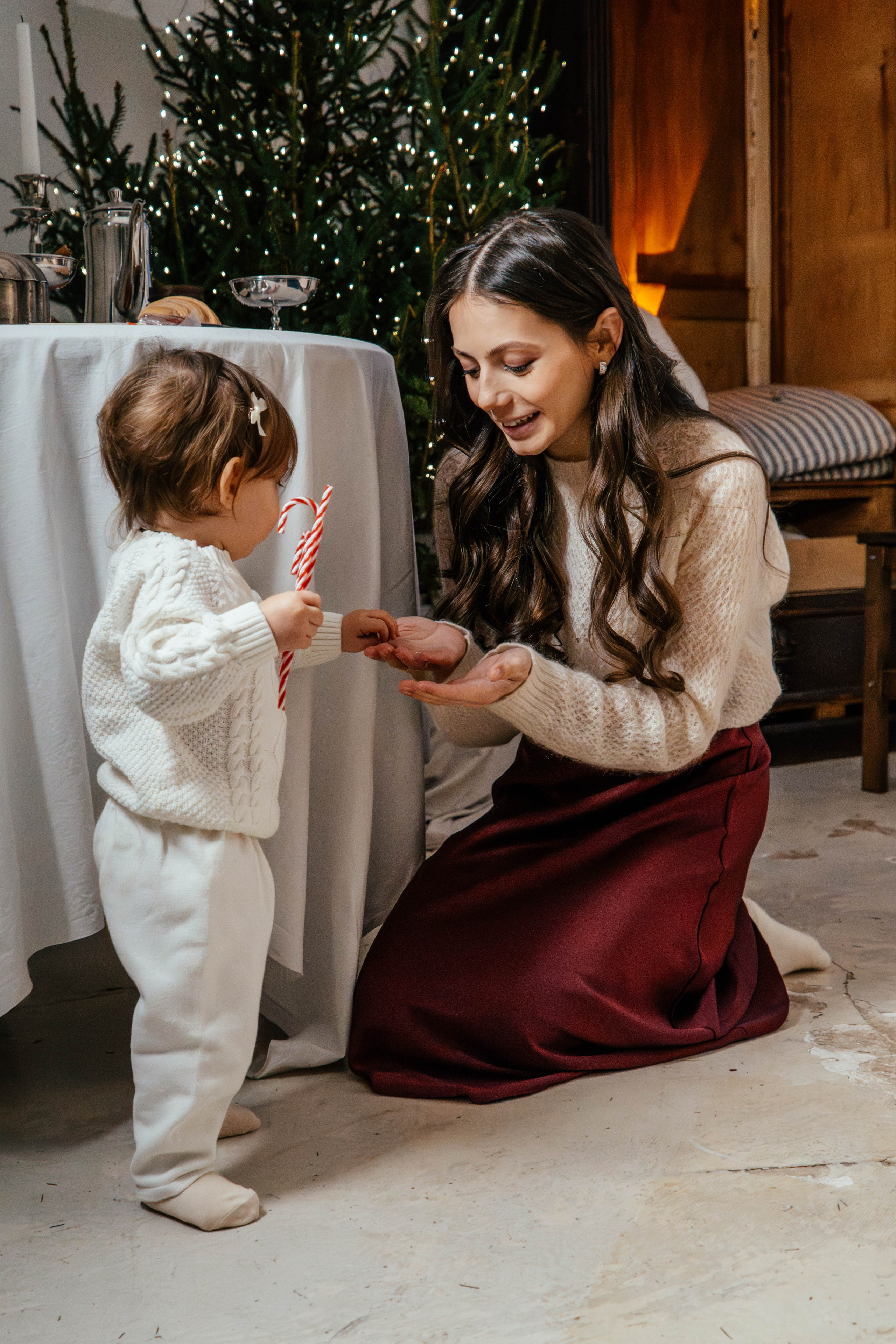 Анастасия и Мира. Студия «Мох». Фотограф Москва Валерия Веденина