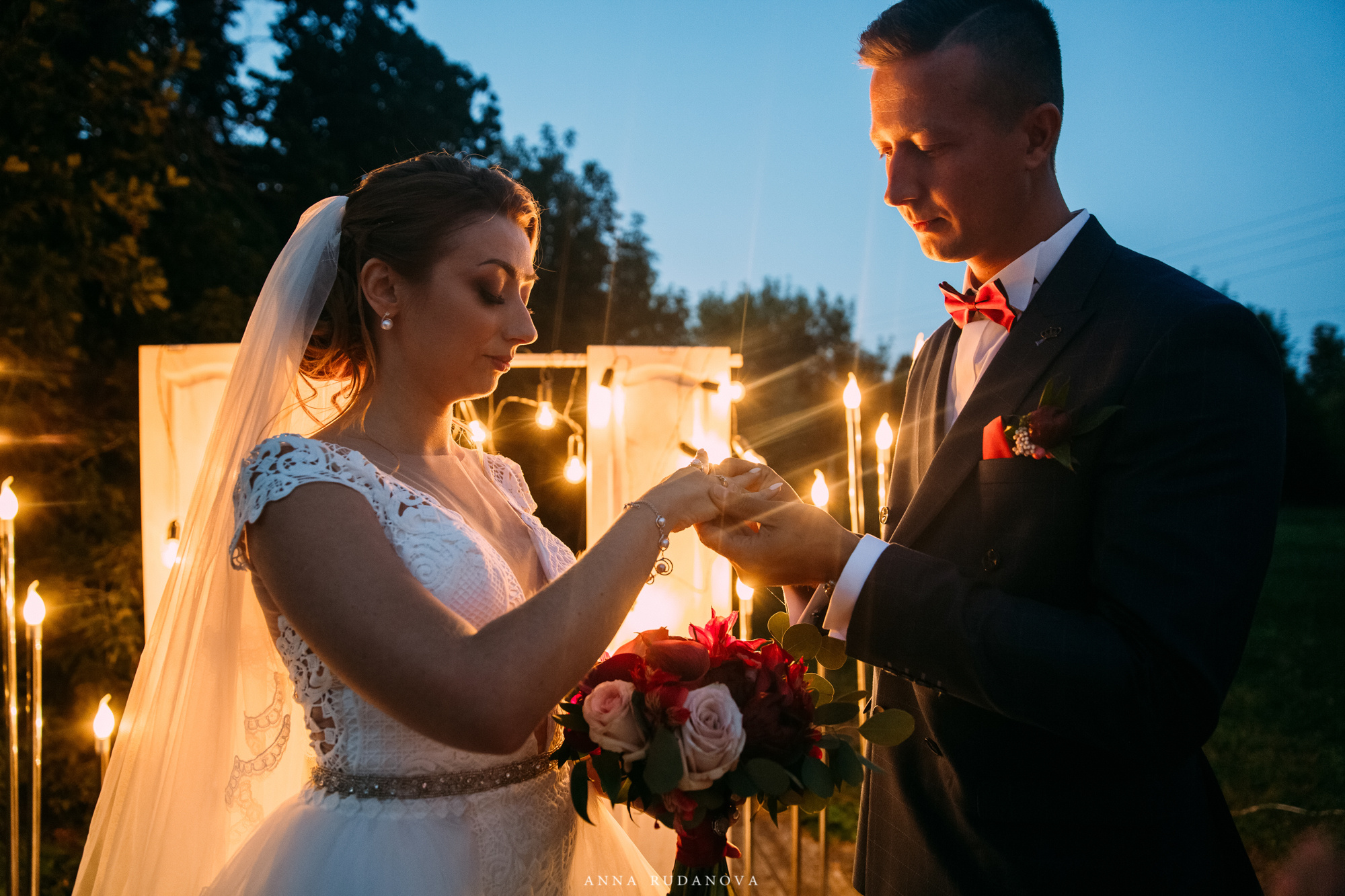 Фотограф Анна Руданова. Свадебная фотосессия в Усадьбе Рукавишниковых