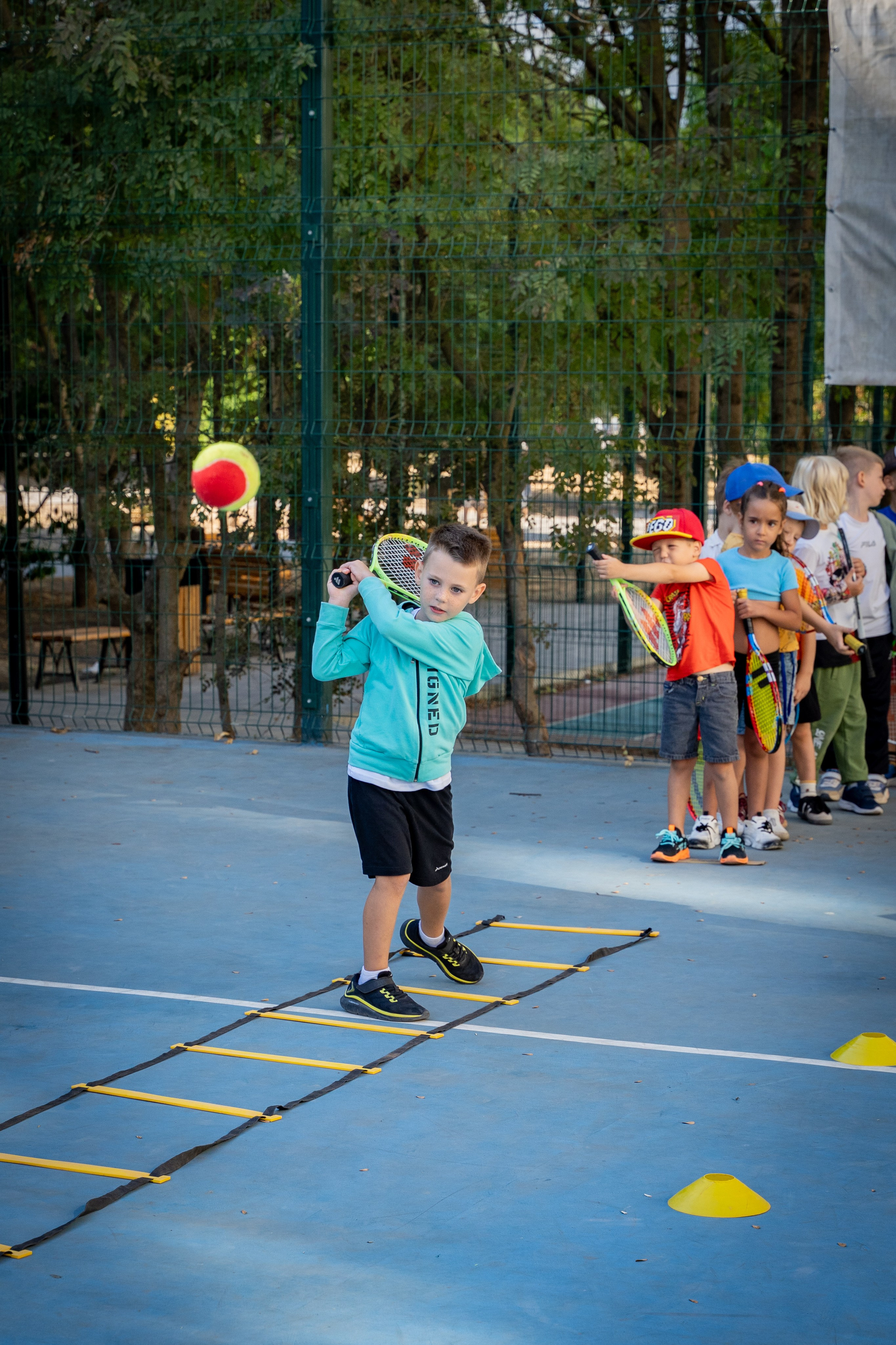 Федерация тенниса Севастополь. Малыши. Анастасия Дунаева. Фотограф в Севастополе