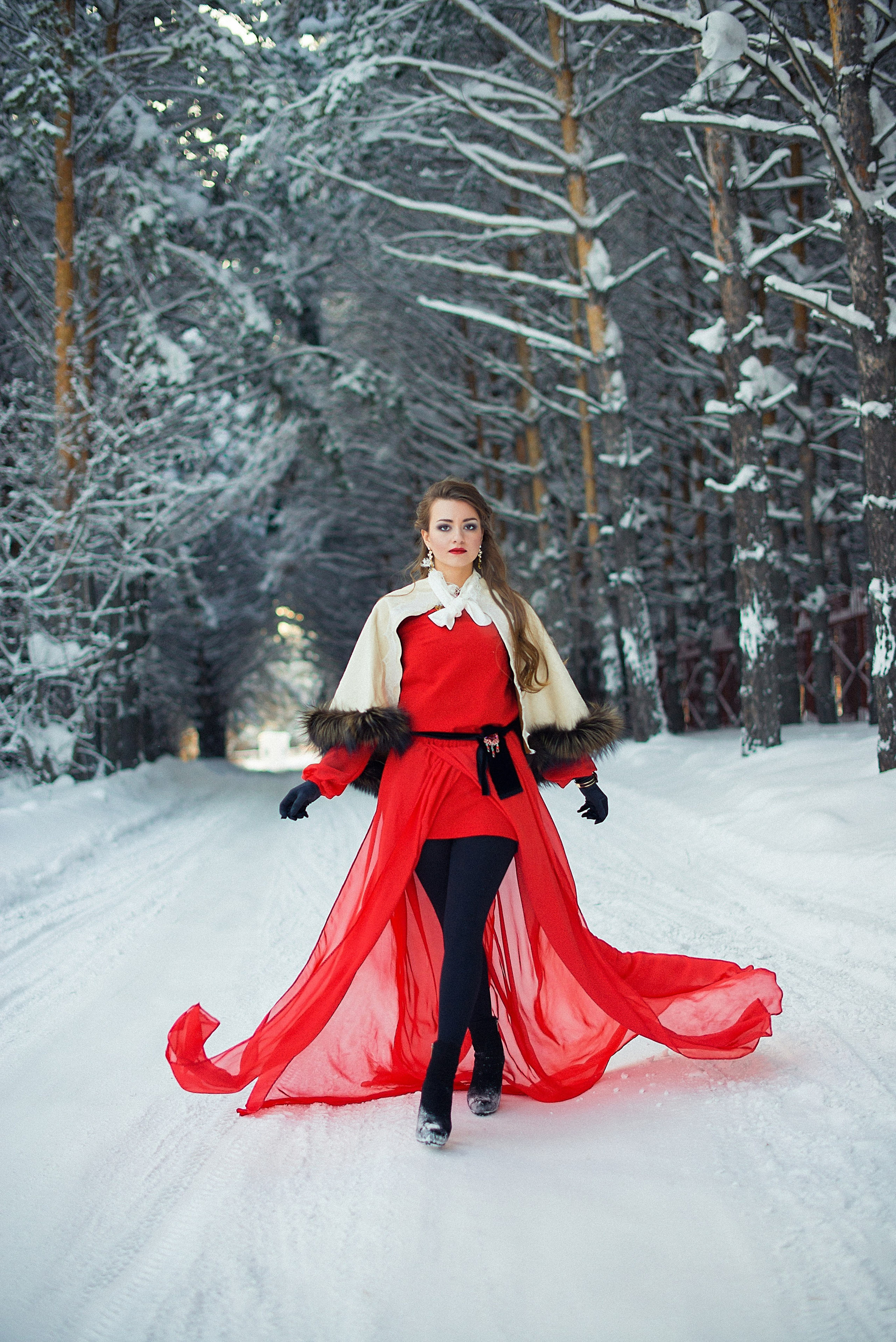 Ира. Сибирская красавица. Фотограф Екатерина Олешко