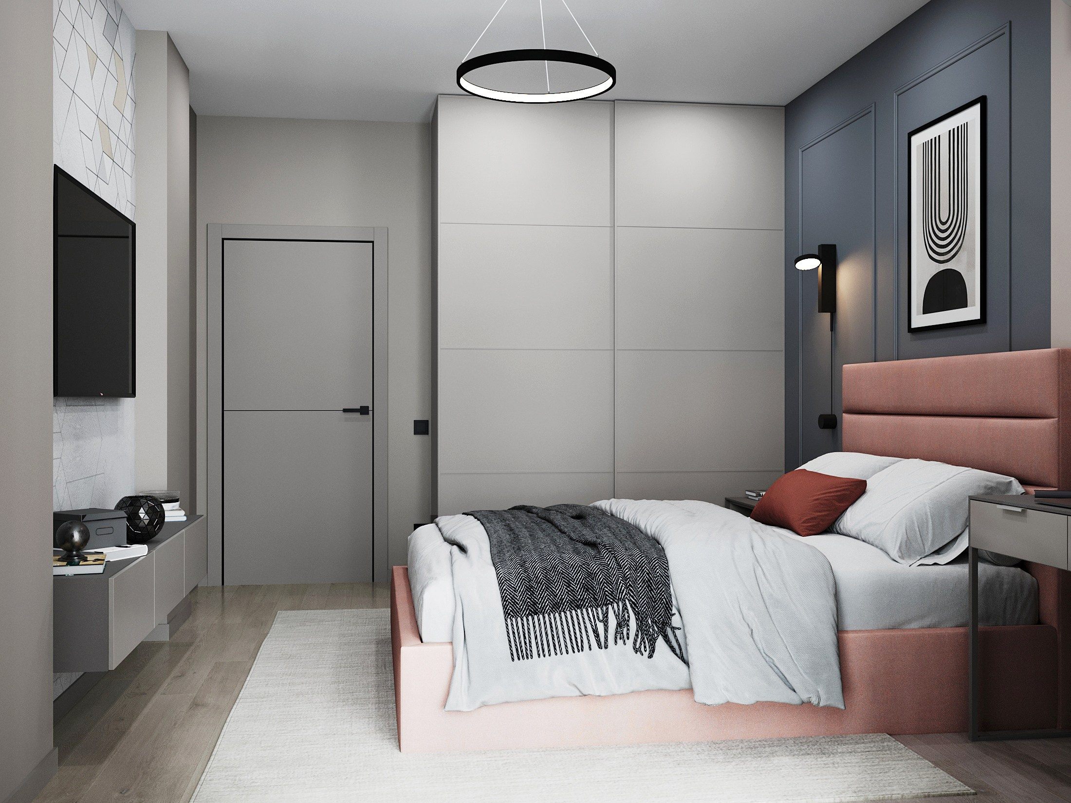 Квартира 75 м², Садовые Кварталы, г. Старый Оскол. Студия дизайна