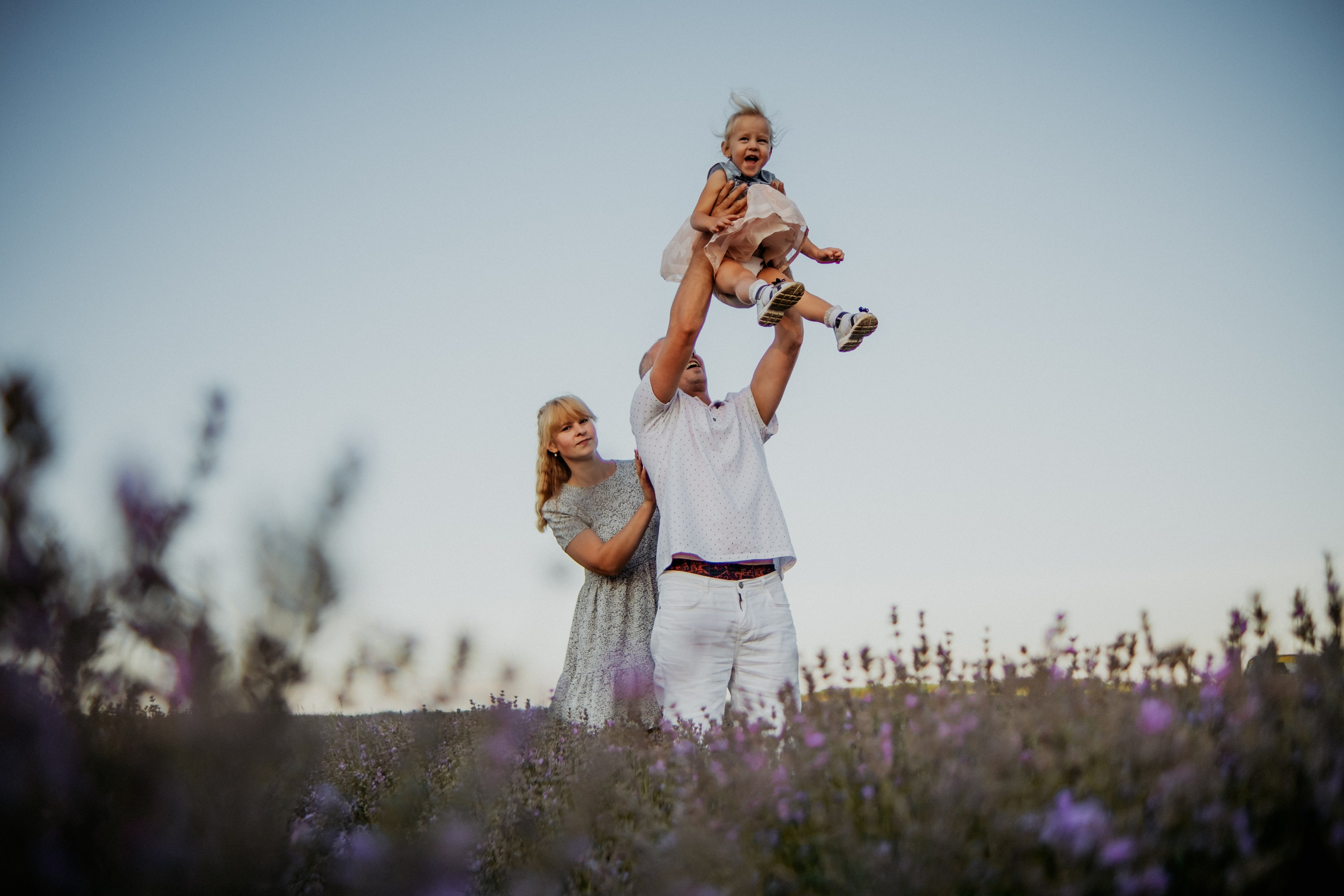 Семейная съемка в лованде. Nattie.ph