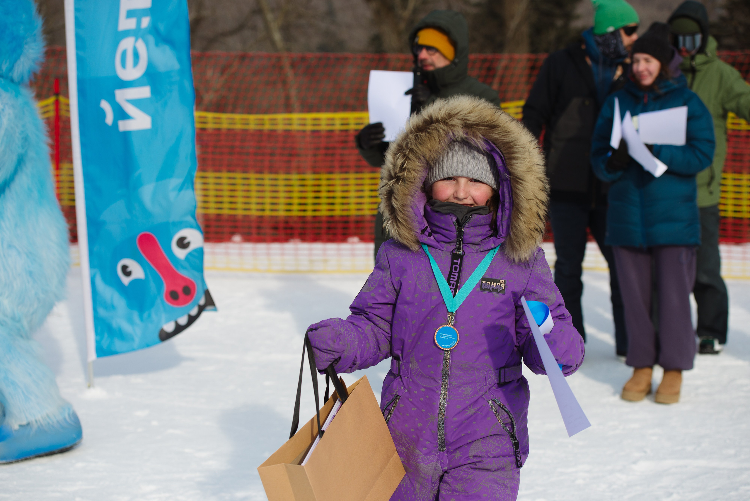 Детские соревнования/Лыжи. Фотограф Мария Каюрова