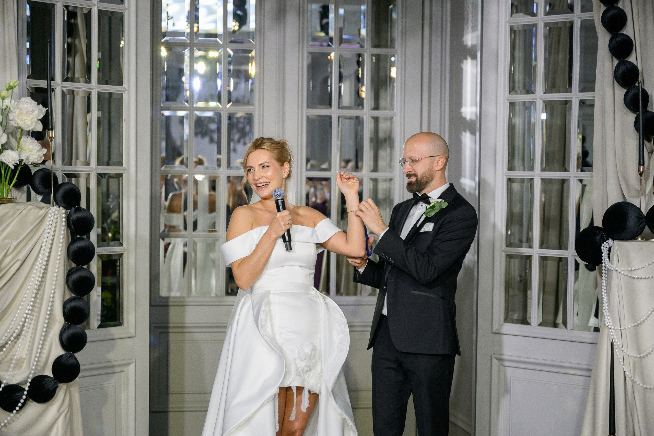 Свадебная вечеринка Ольги и Константина в ресторане Michel (Мишель). Semerlina.ru