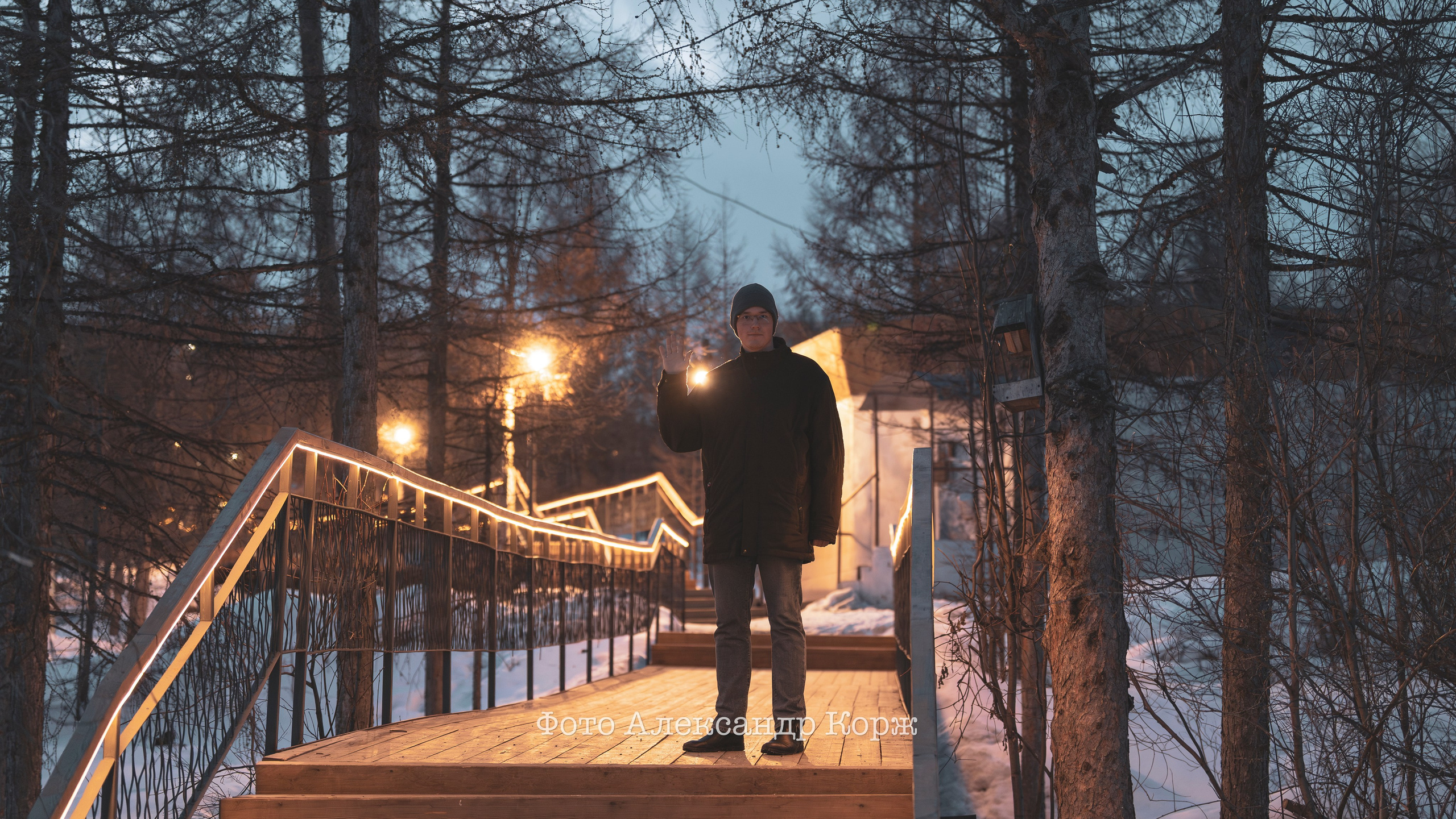 Вечерний Айхал, Фотографии Айхала. Фотографии и видеосъемка, Айхал, Удачный, Якутия. фотограф в Айхале