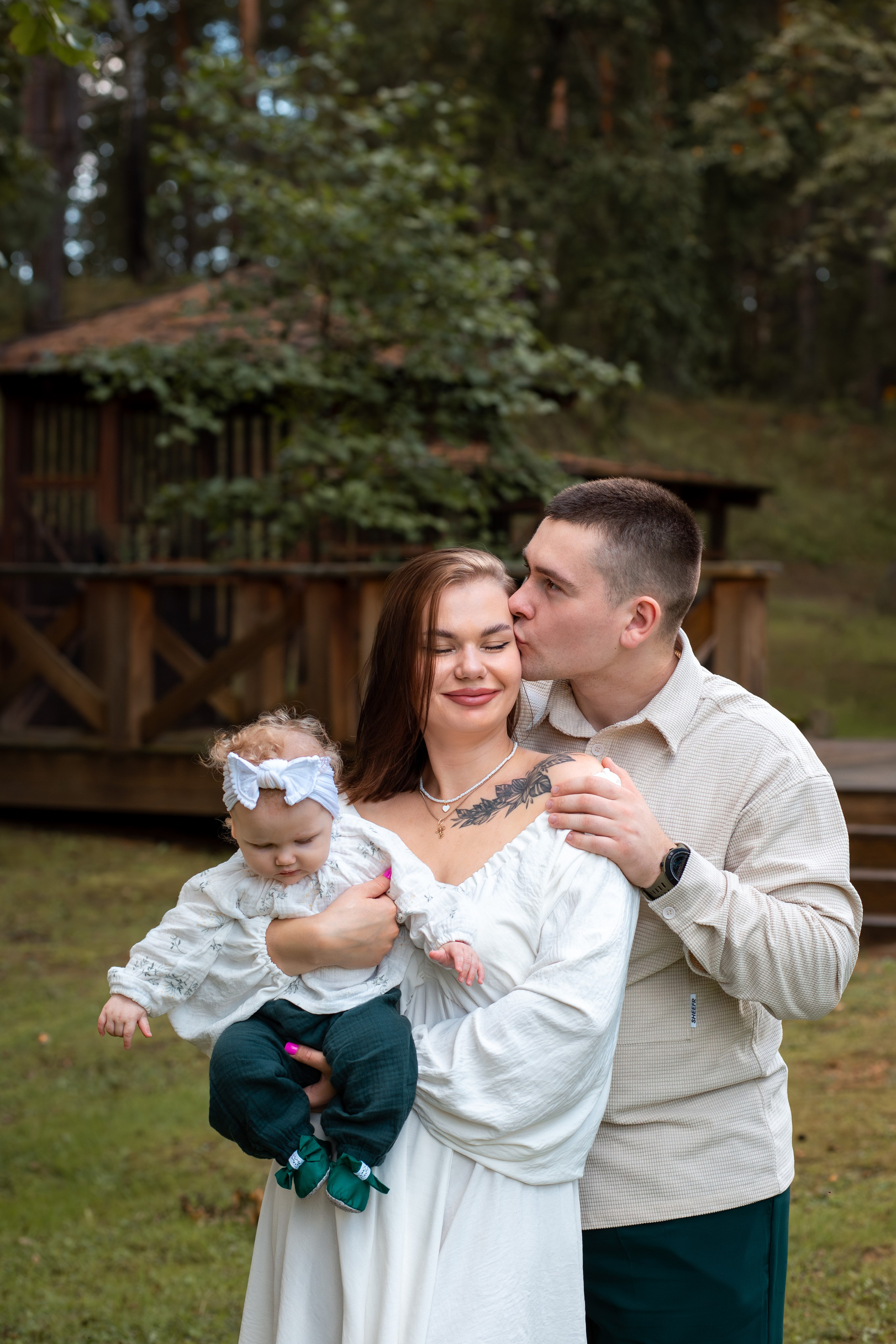 Семейная фотосессия на природе. Женский и семейный фотограф в Москве и Юхнове Татьяна Анисимова