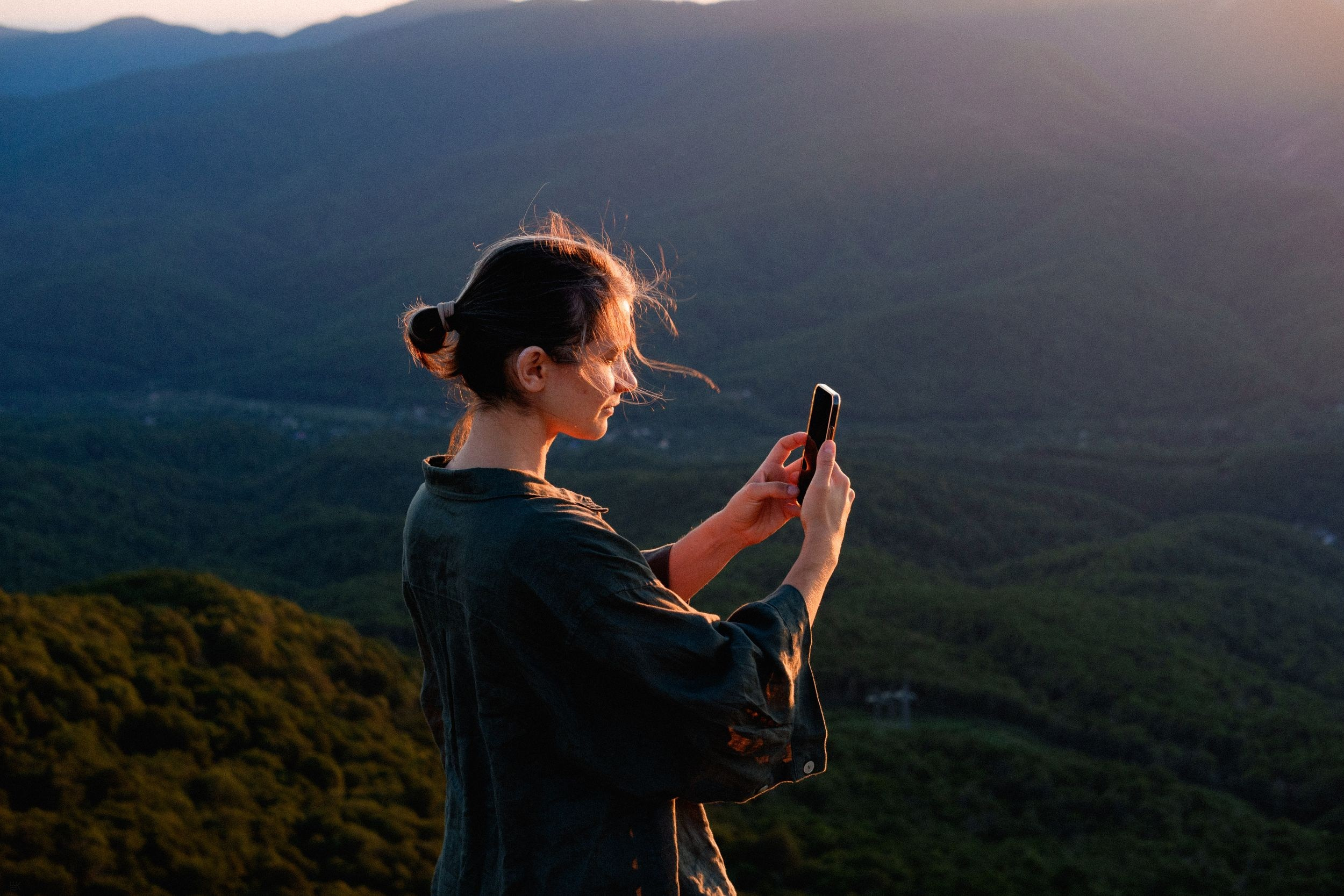 Выездная съёмка в лесу. Портретный фотограф в Краснодаре Лена Шевченко