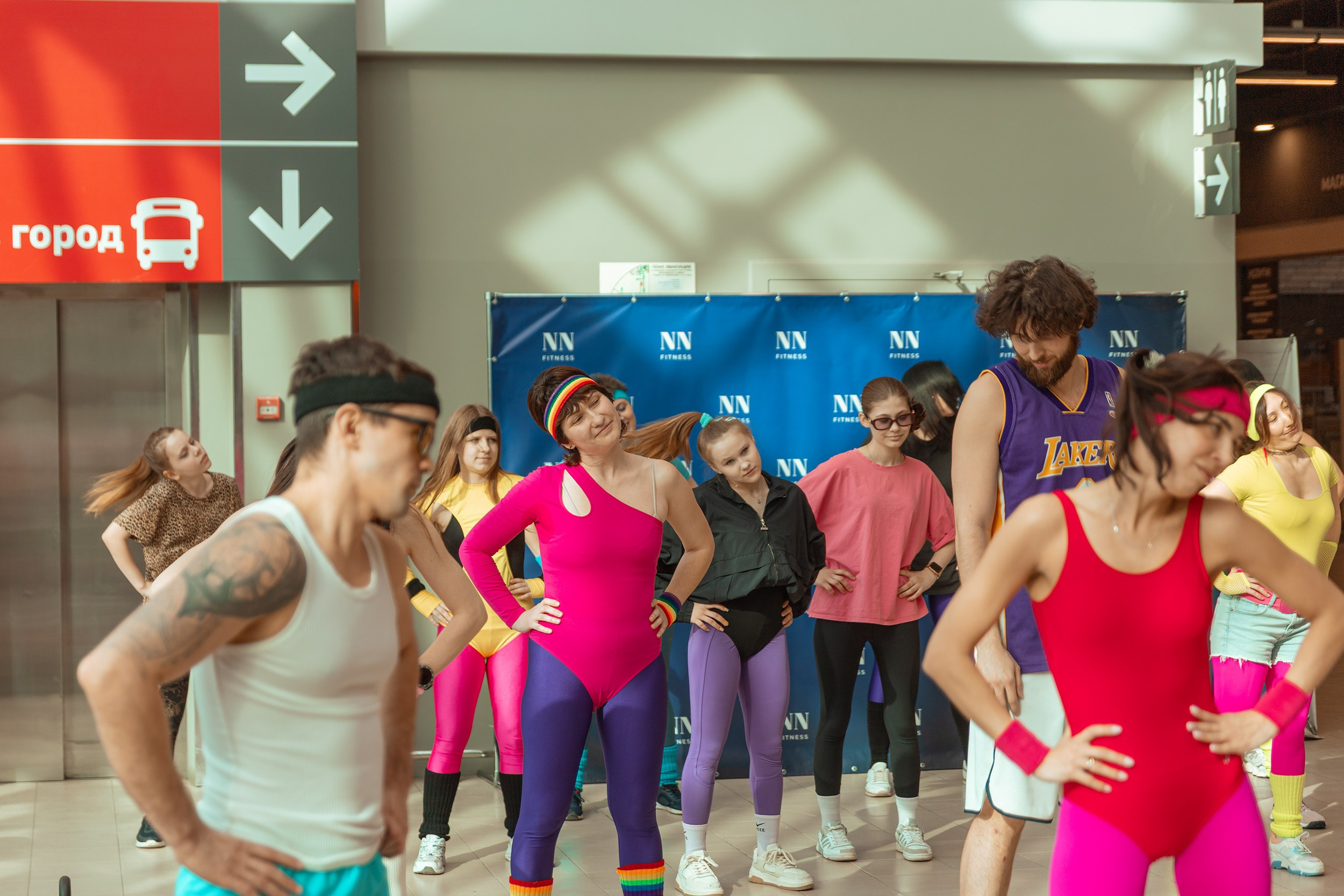 День рождения фитнес зала NN fitnes. Фотограф Тюмень