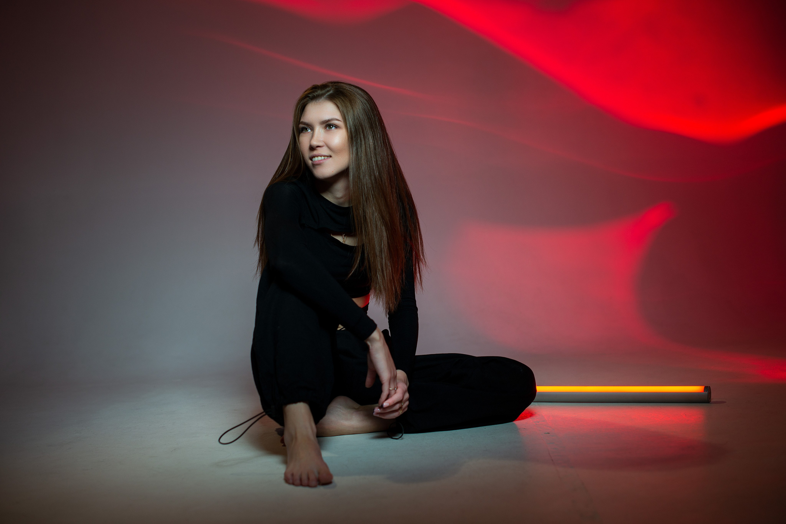 Ксения в фотостудии Black & White. Творческий фотограф Вологда