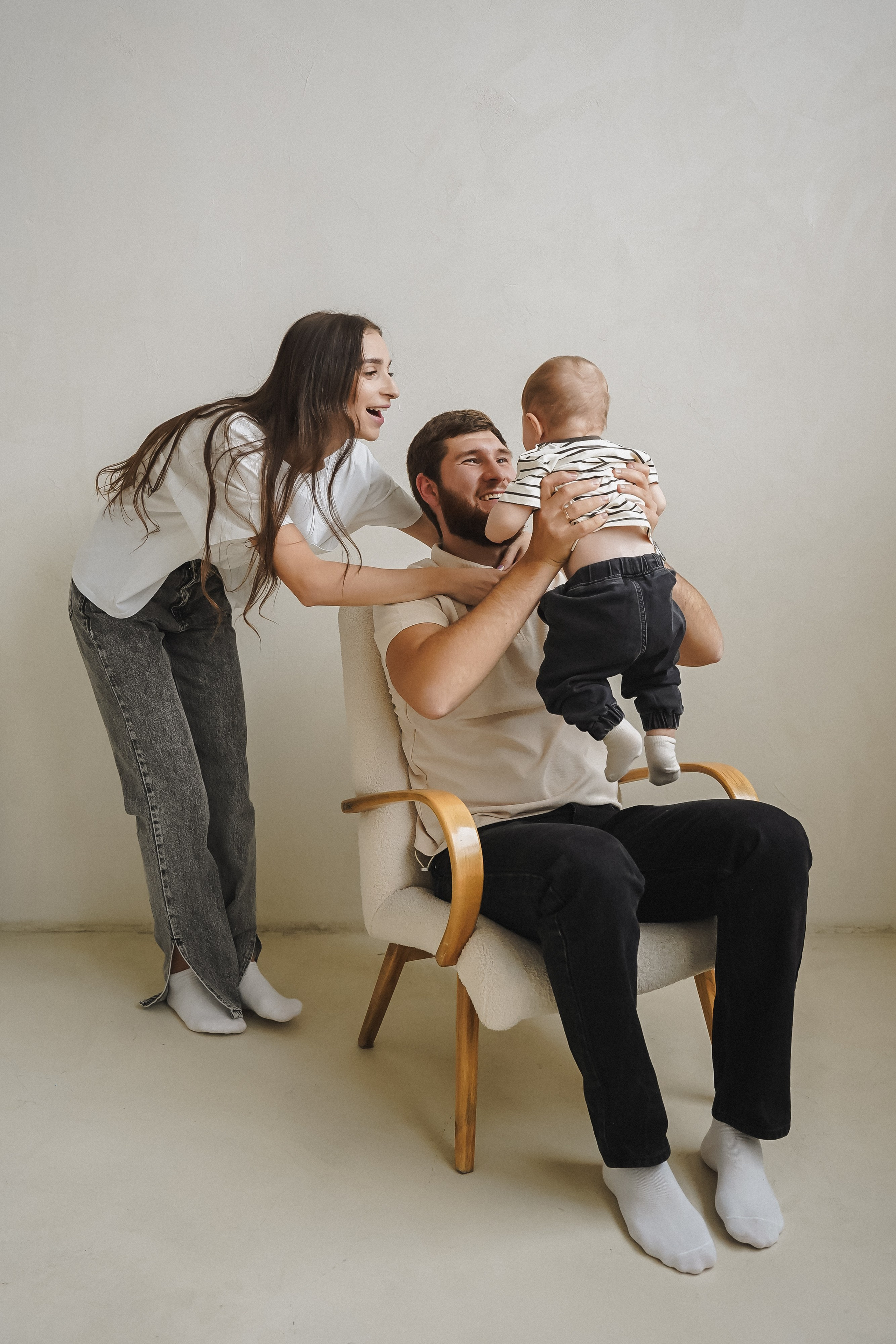 Ира, Вадим и Лёва. Свадебный фотограф в Москве Яна Деньгина