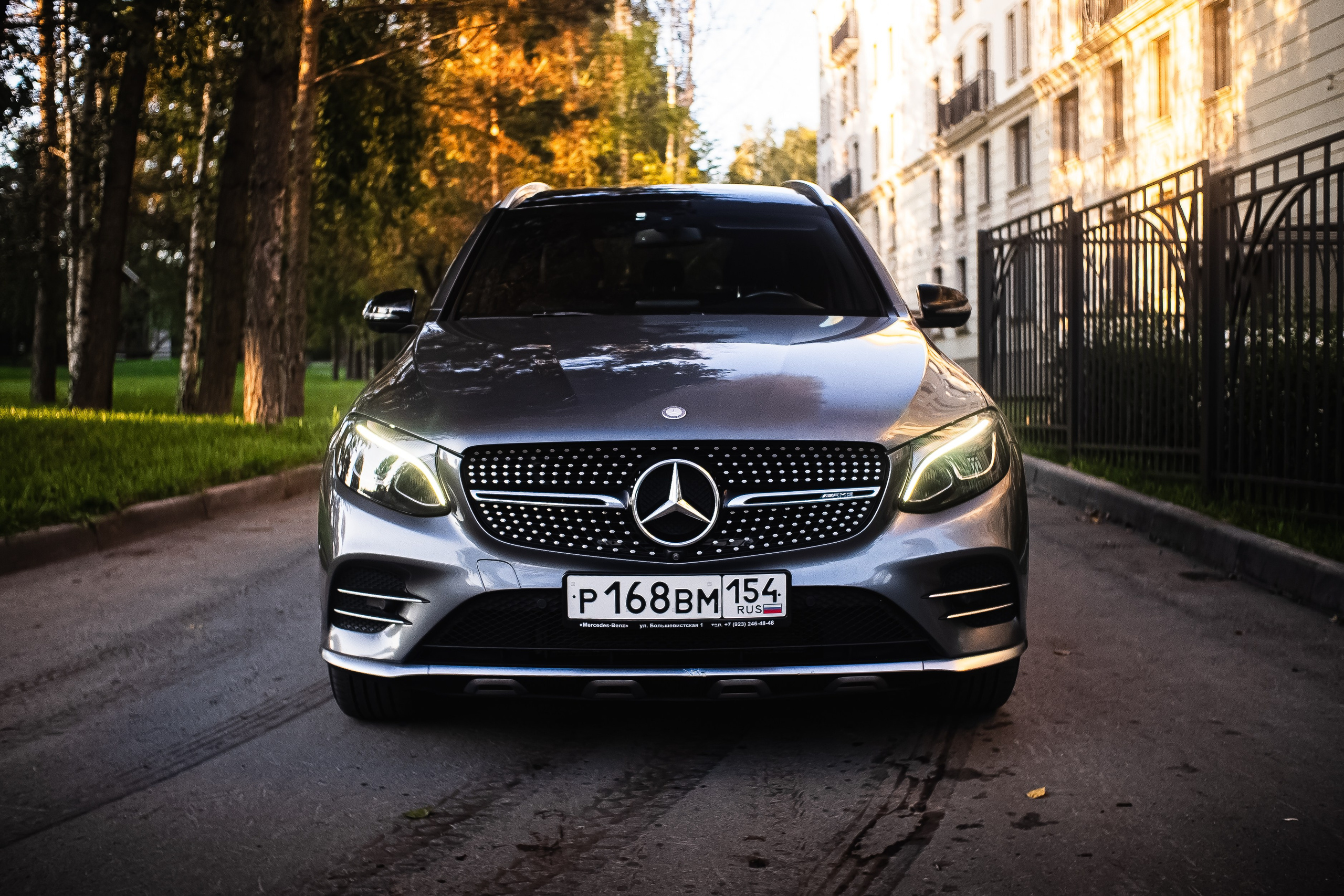 MERCEDES GLC AMG. Фотограф в Новосибирске Владислав Унтерберг