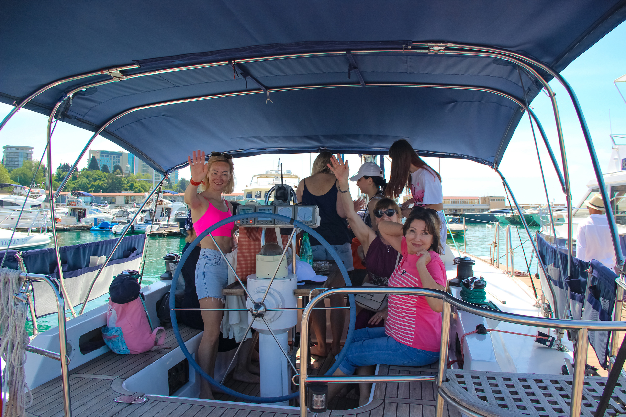 Мои довольные гости. Фотограф в Сочи Фотосессии на яхтах Дмитрий Пальма