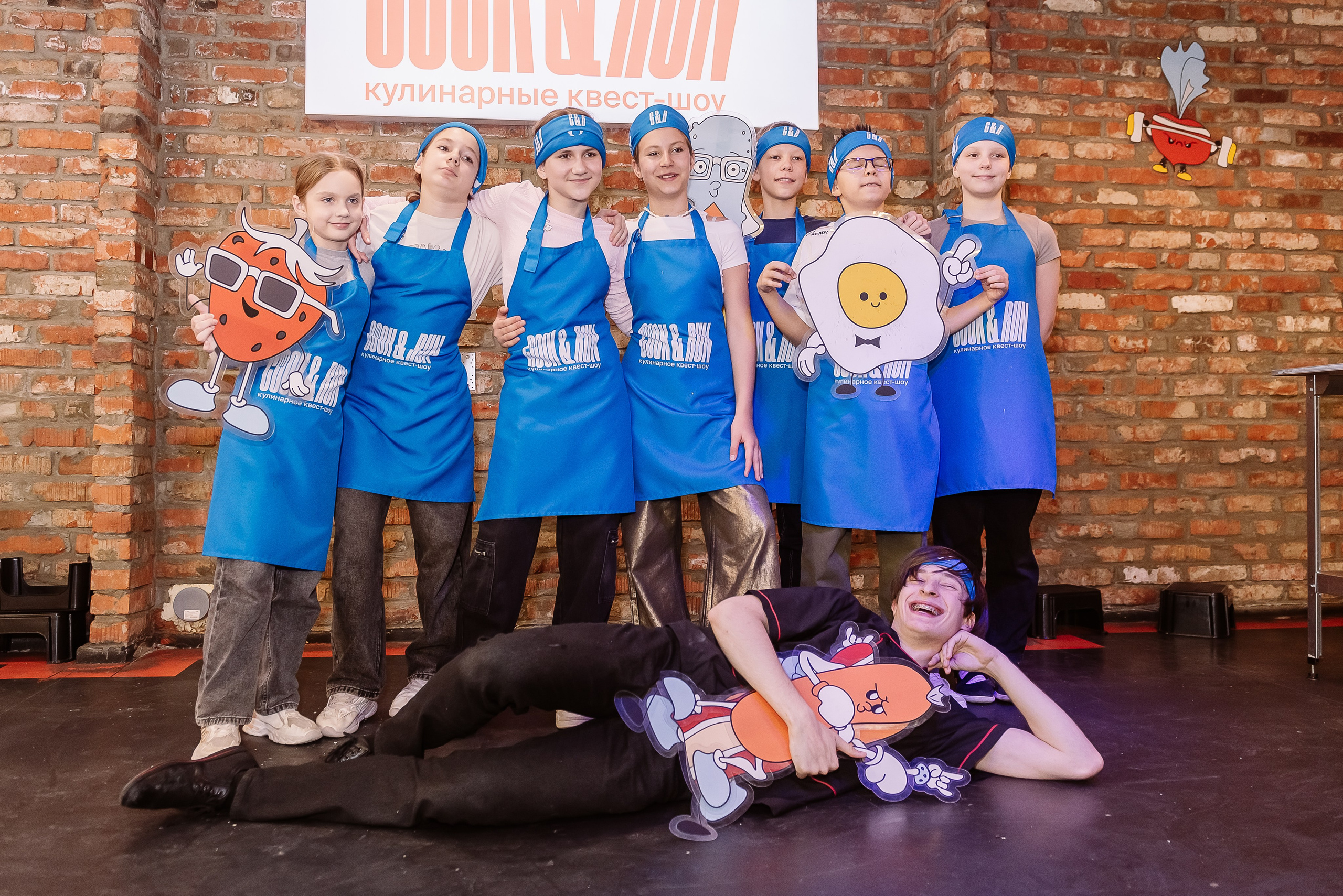 Cook & Run, шоу с готовкой. Детский фотограф, семейный фотограф и репортажи в Кемерово