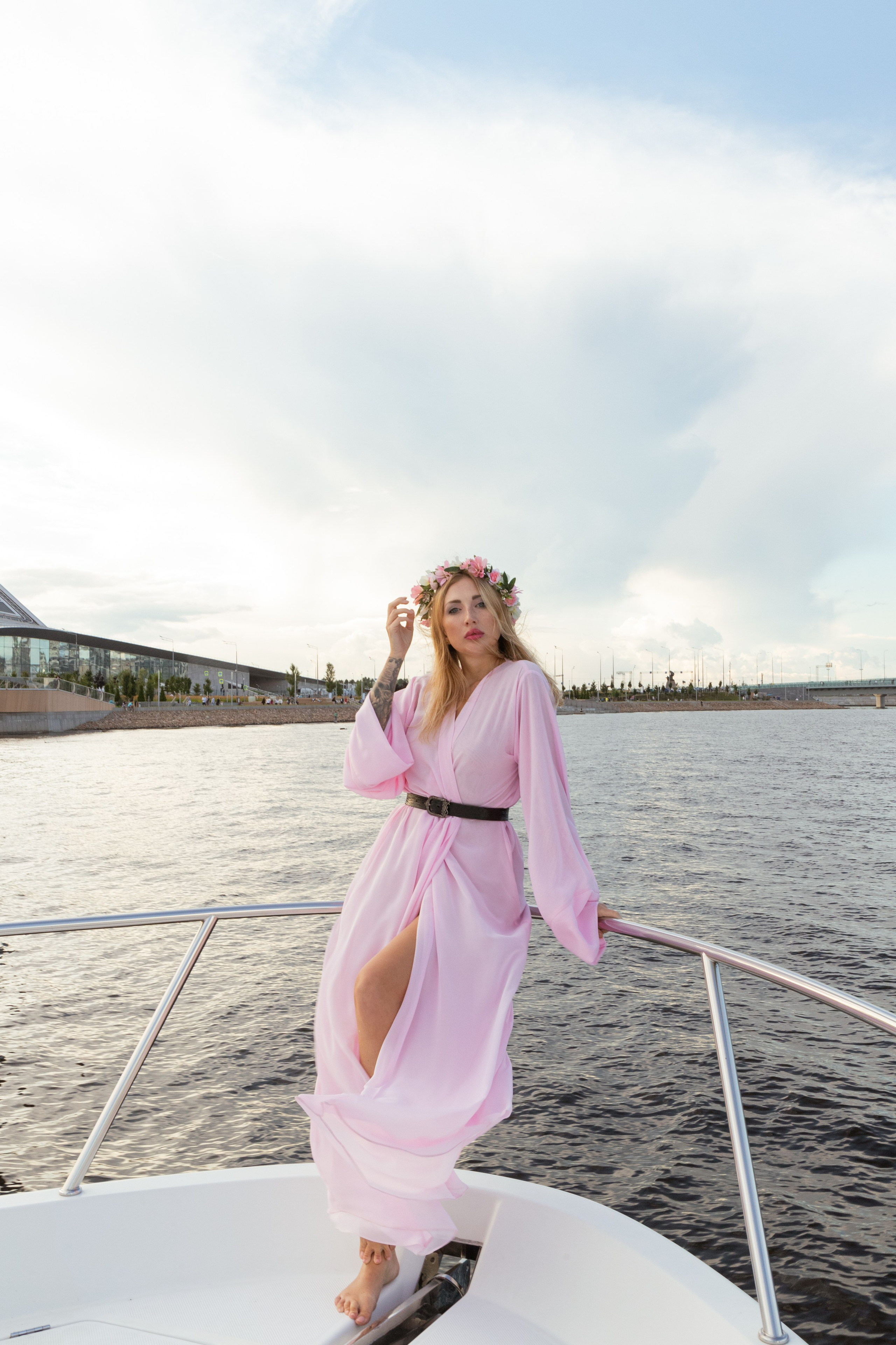 Девичник на яхте. Утонченный фотограф в Санкт-Петербурге Ксения Пелевина