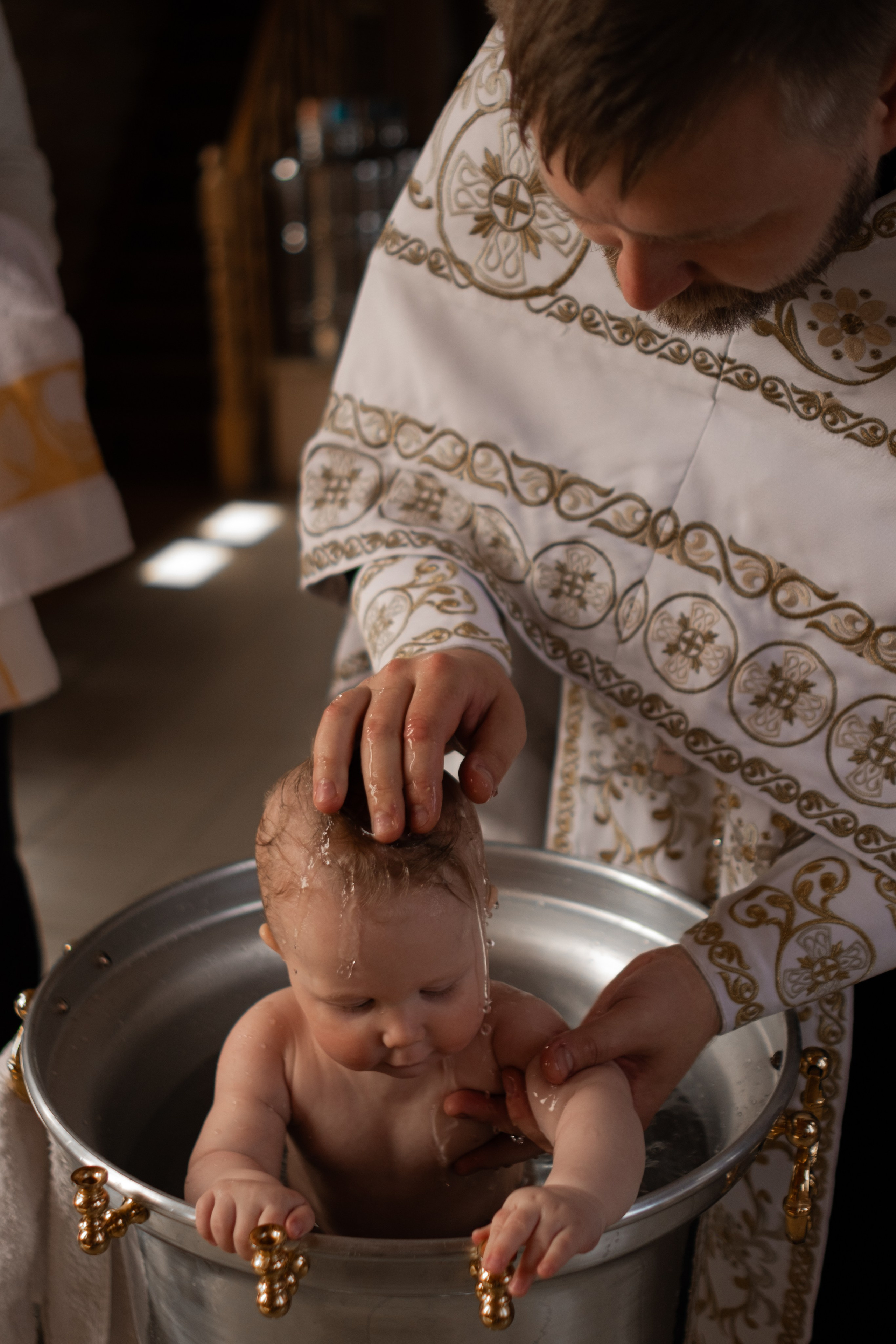 Крещение Максима. Семейный фотограф в Санкт-Петербурге Дарья Косянчук