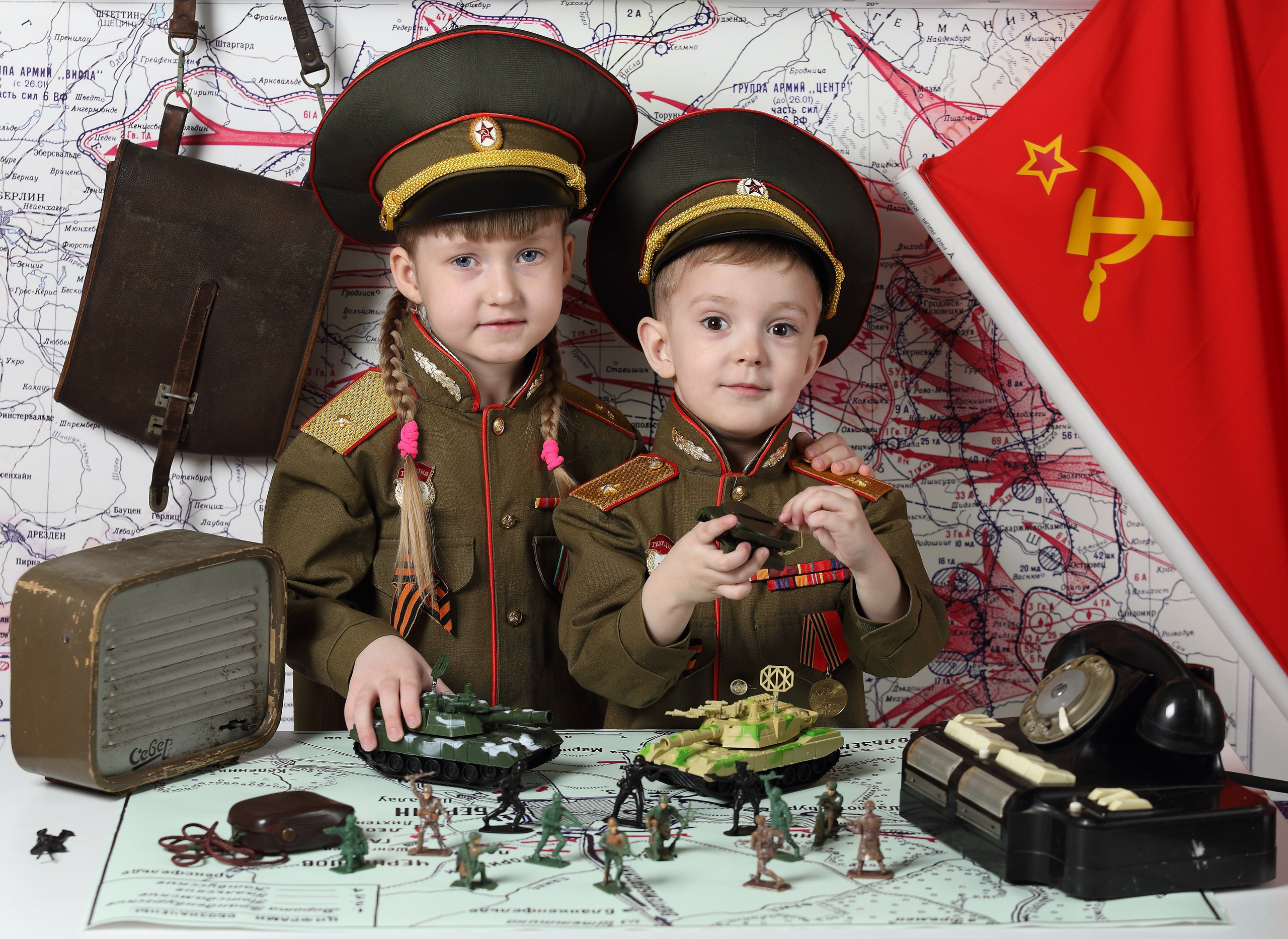 Генералы. Детская выездная фотостудия