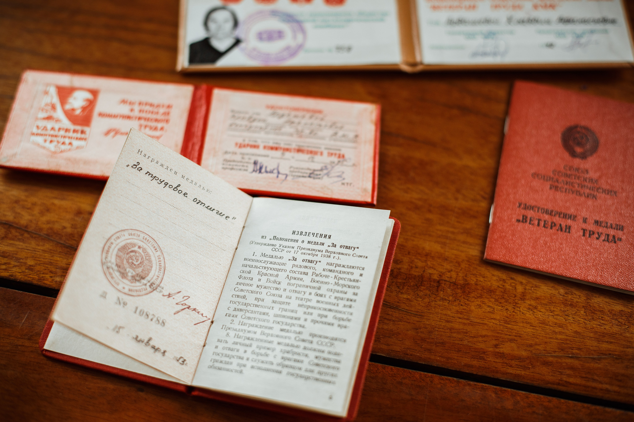 Ветеран Великой Отечественной Войны, портрет