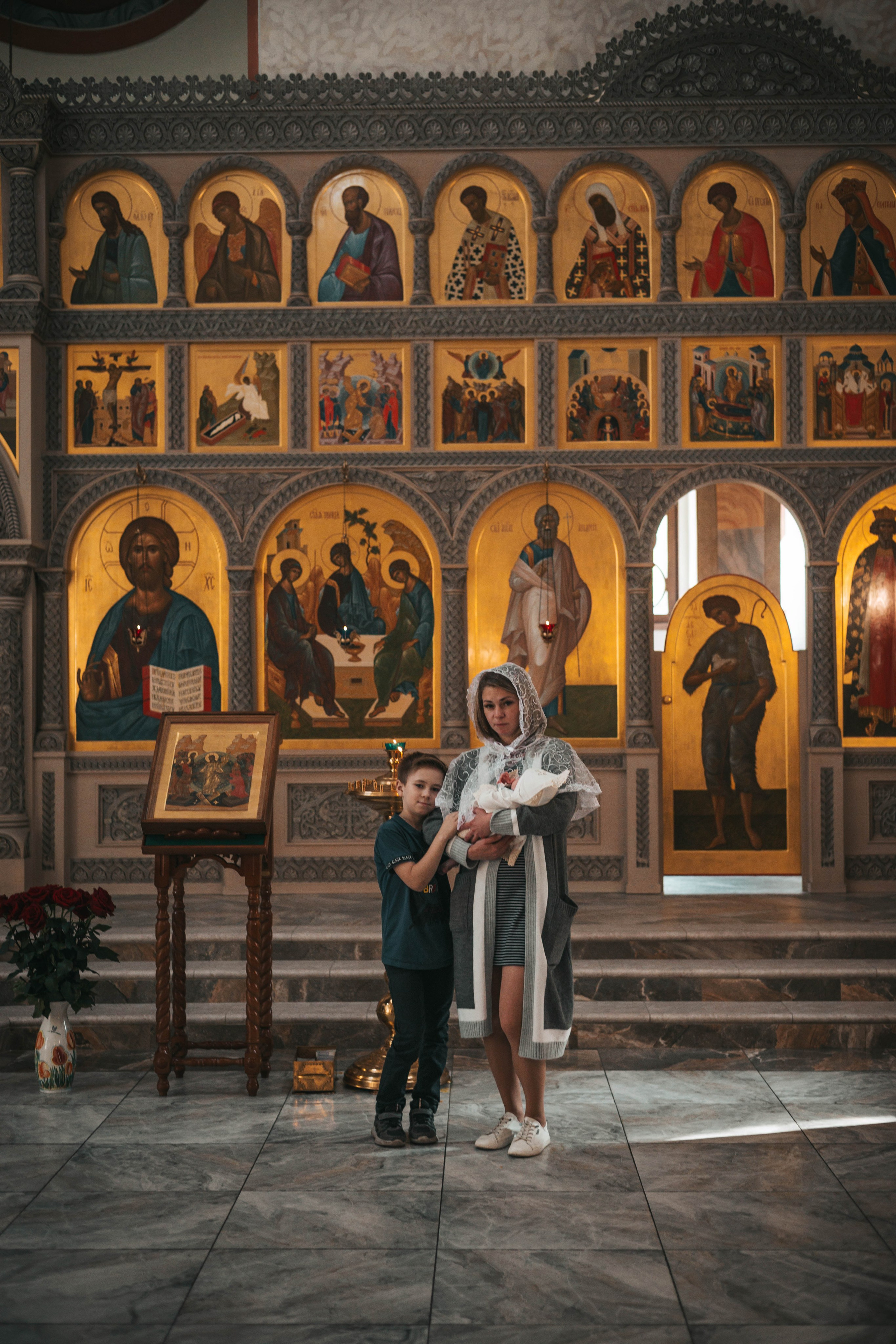 КРЕЩЕНИЕ. Фотосессия новорожденных в Москве и Московской области