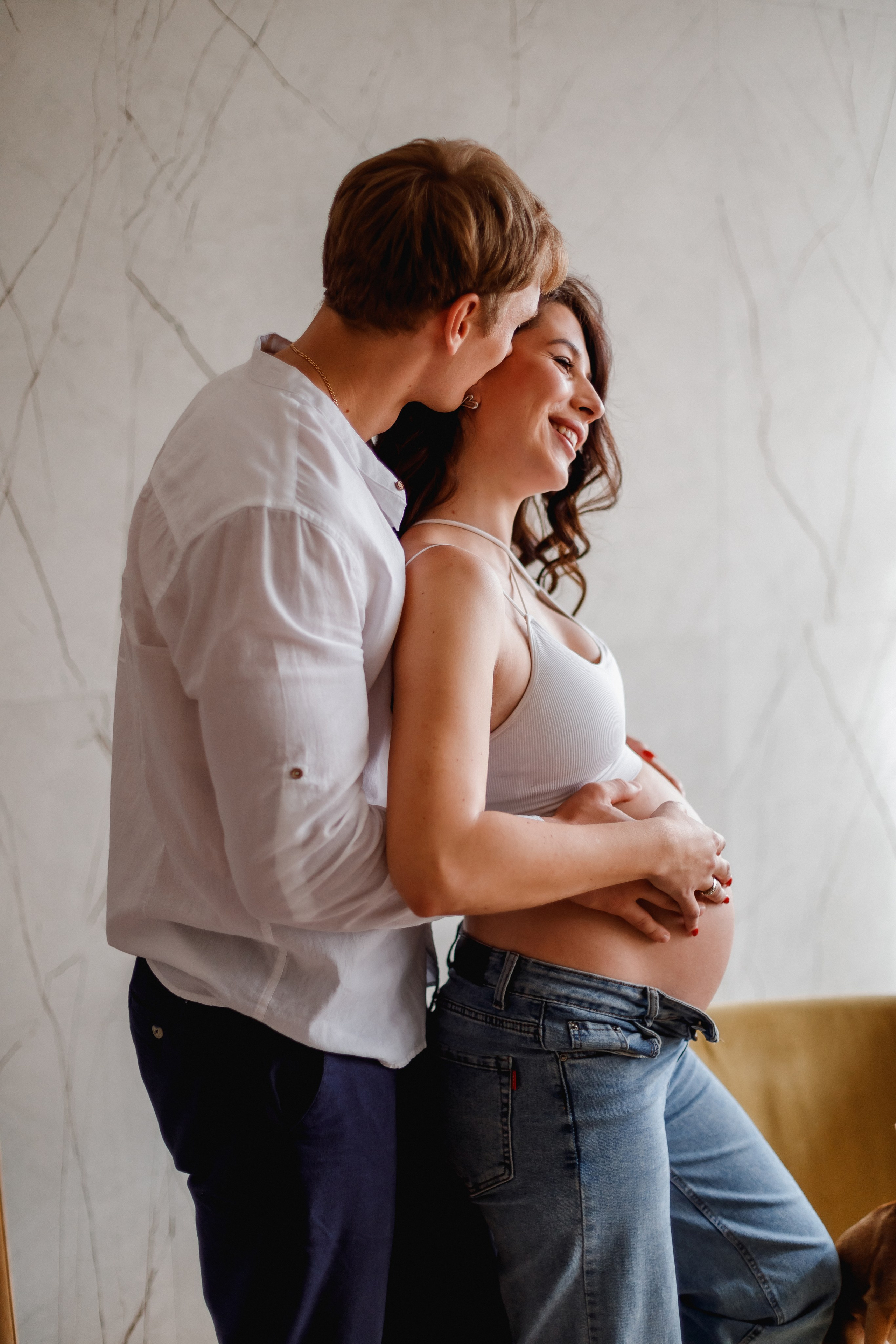 Оксана и Михаил. Ожидание малышки. Фотограф в Москве Базанова Дарья