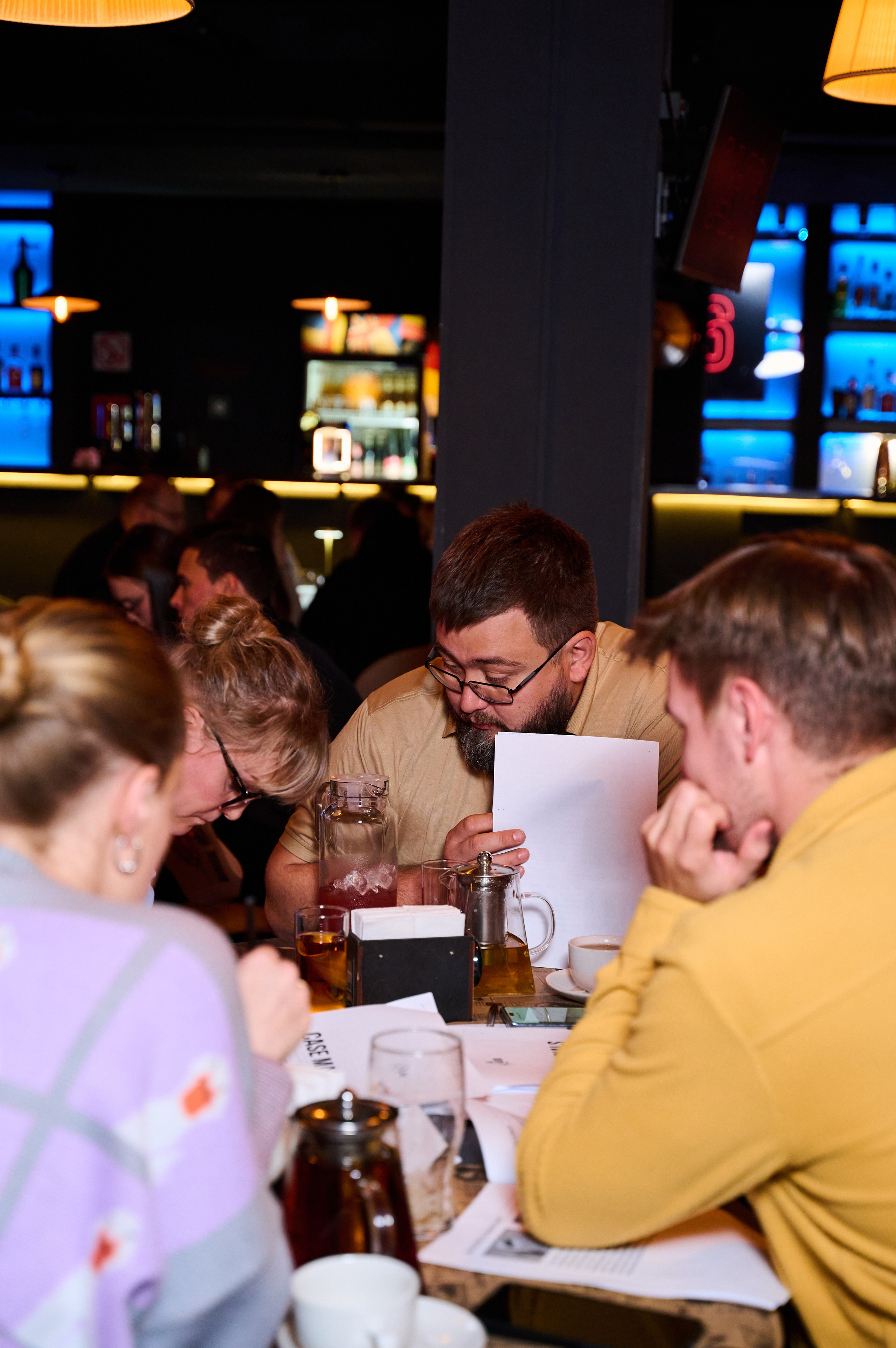 Квиз ALIBI. Фотограф Универсал в Новосибирске