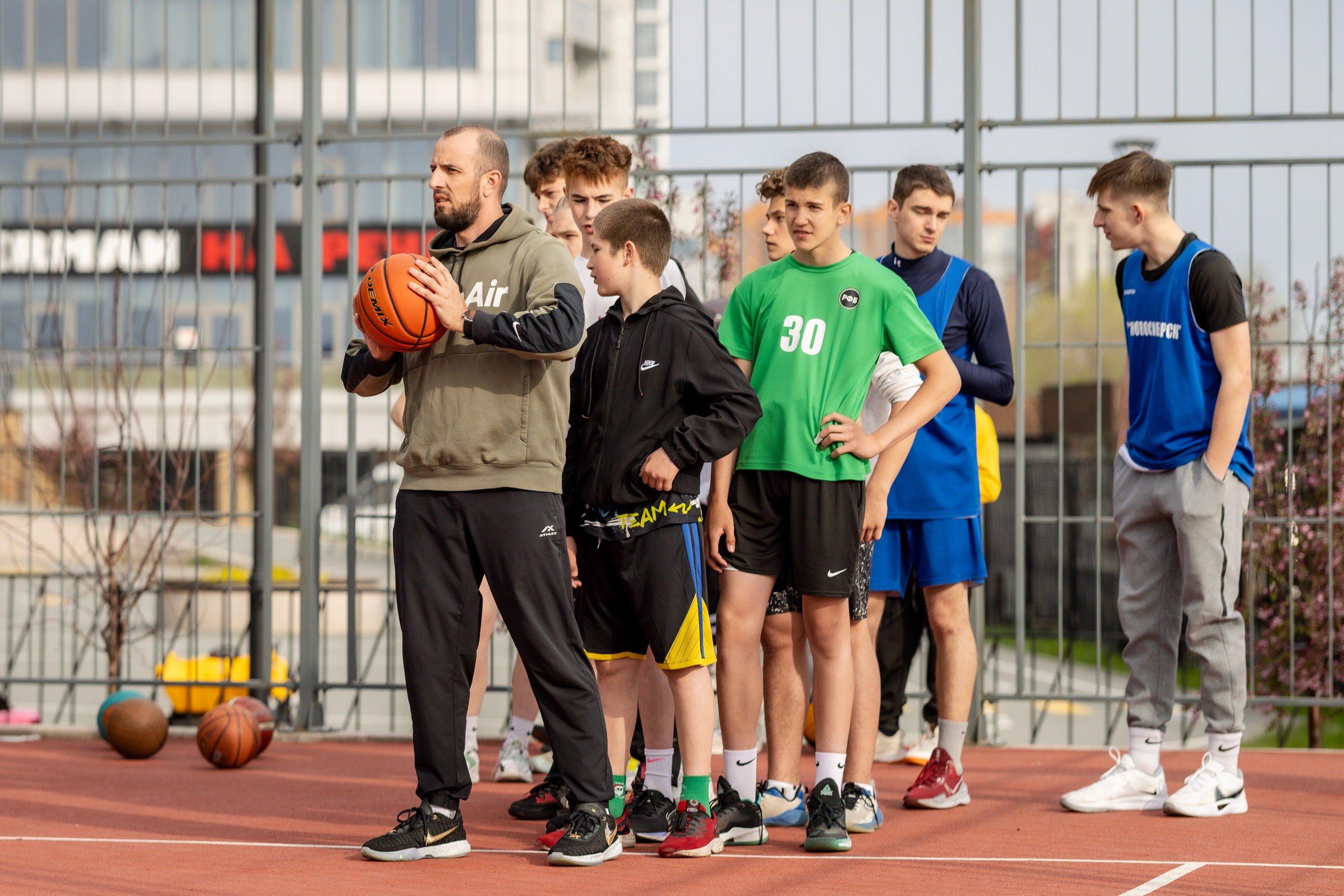 МК по баскетболу от команды БК Новосибирск. Bertran Ordo