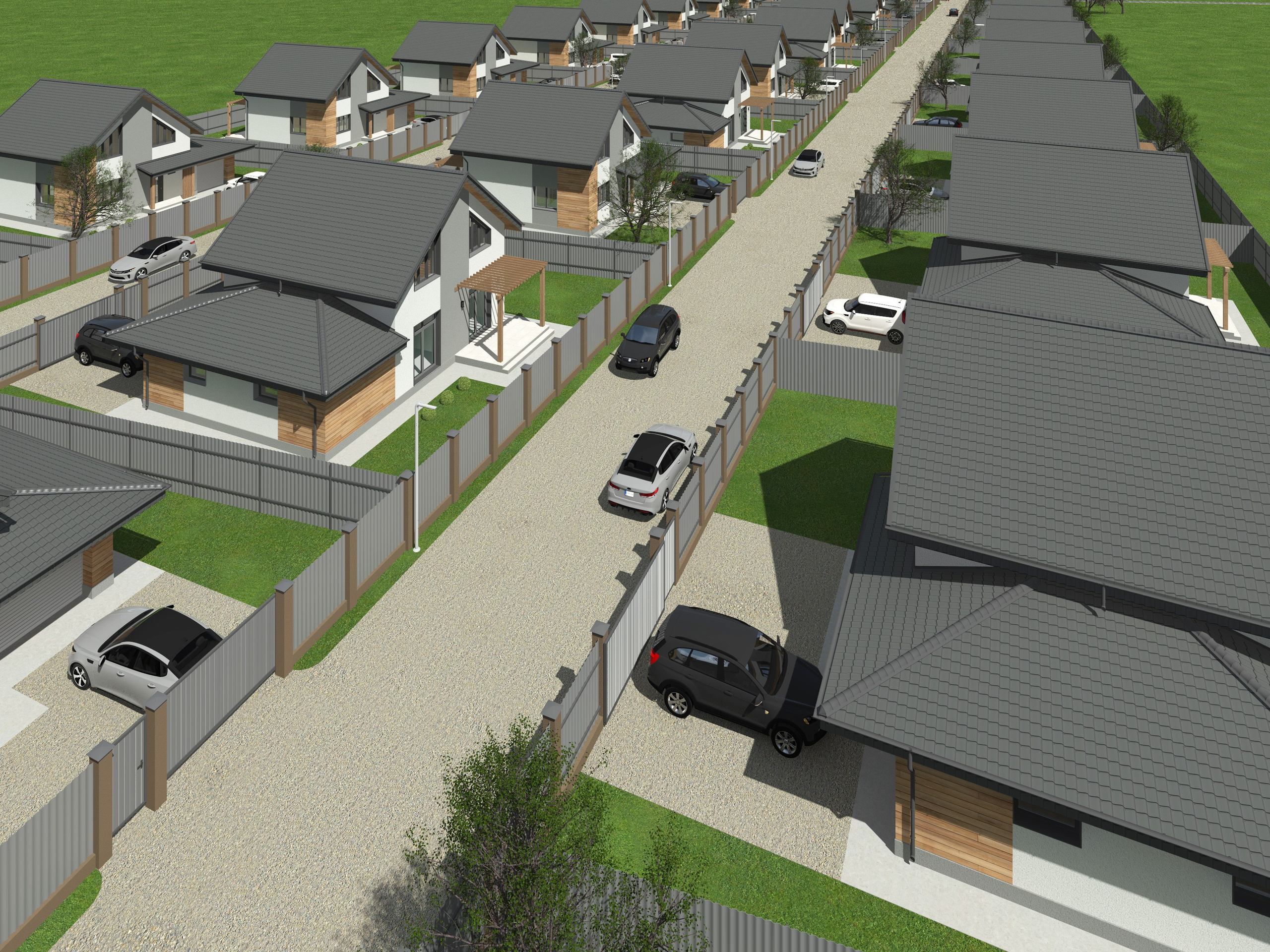 Коттеджный поселок с ИЖД 160 м². ПРОЕКТИРОВАНИЕ ИНТЕРЬЕРОВ И АРХИТЕКТУРНЫХ РЕШЕНИЙ В СТУДИИ SHELOFAST DESIGN