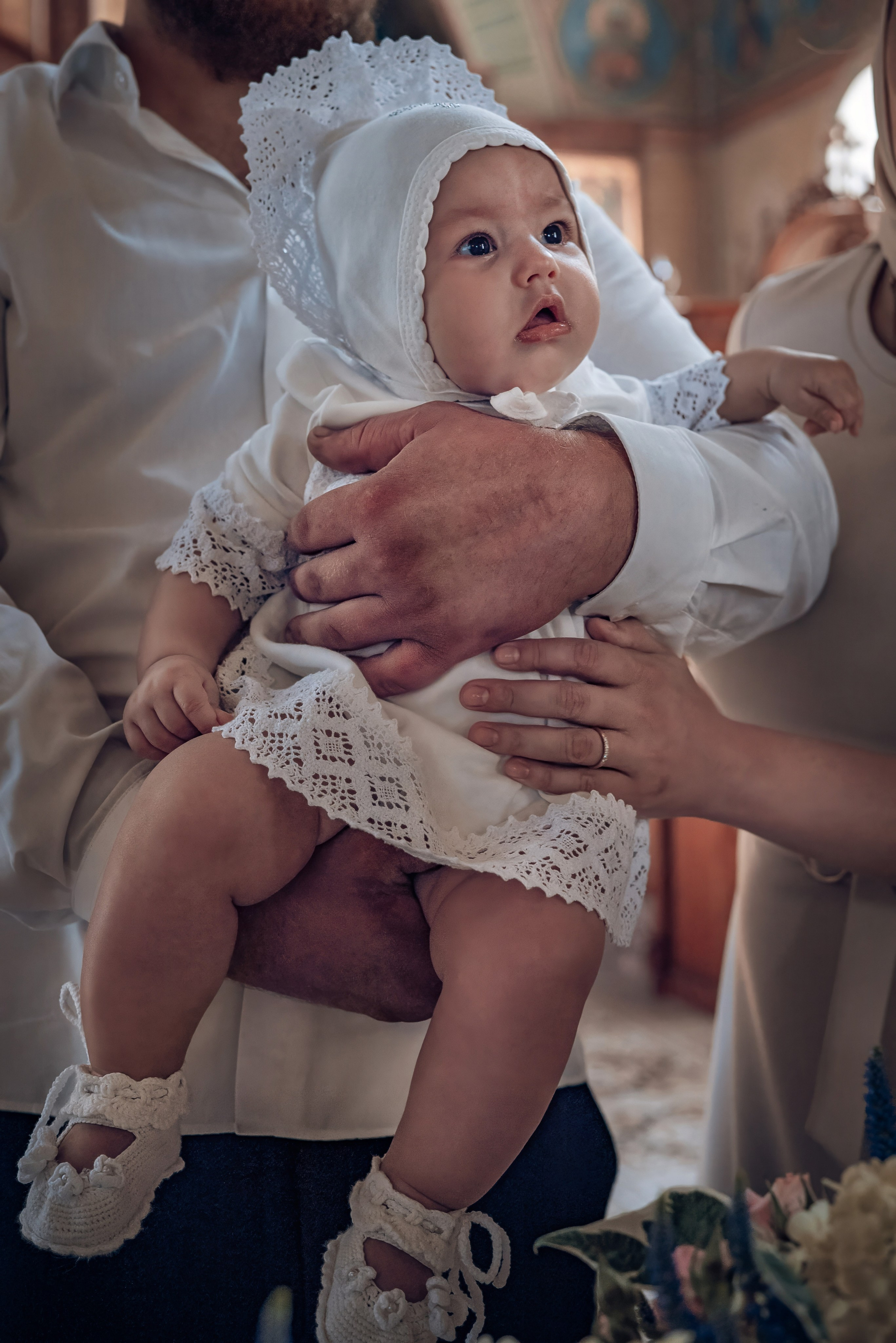 Съемка таинства крещения в Красноярске. Фотографы крещения/венчания  Красноярск Татьяна и Вячеслав Переваловы