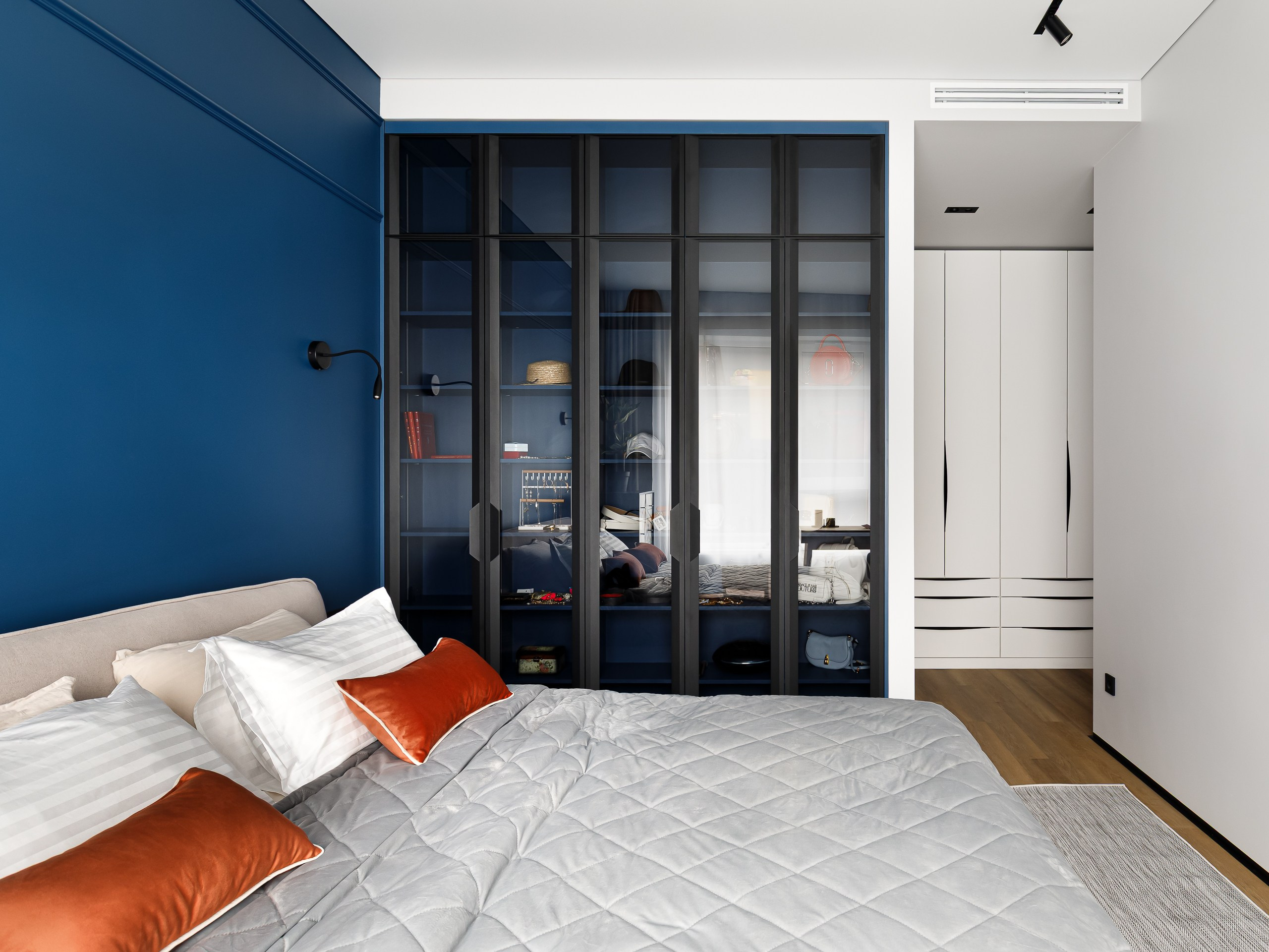 Современная двушка в ЖК Алиа. Дизайнер Екатерина Абдуллина «AEdesign»