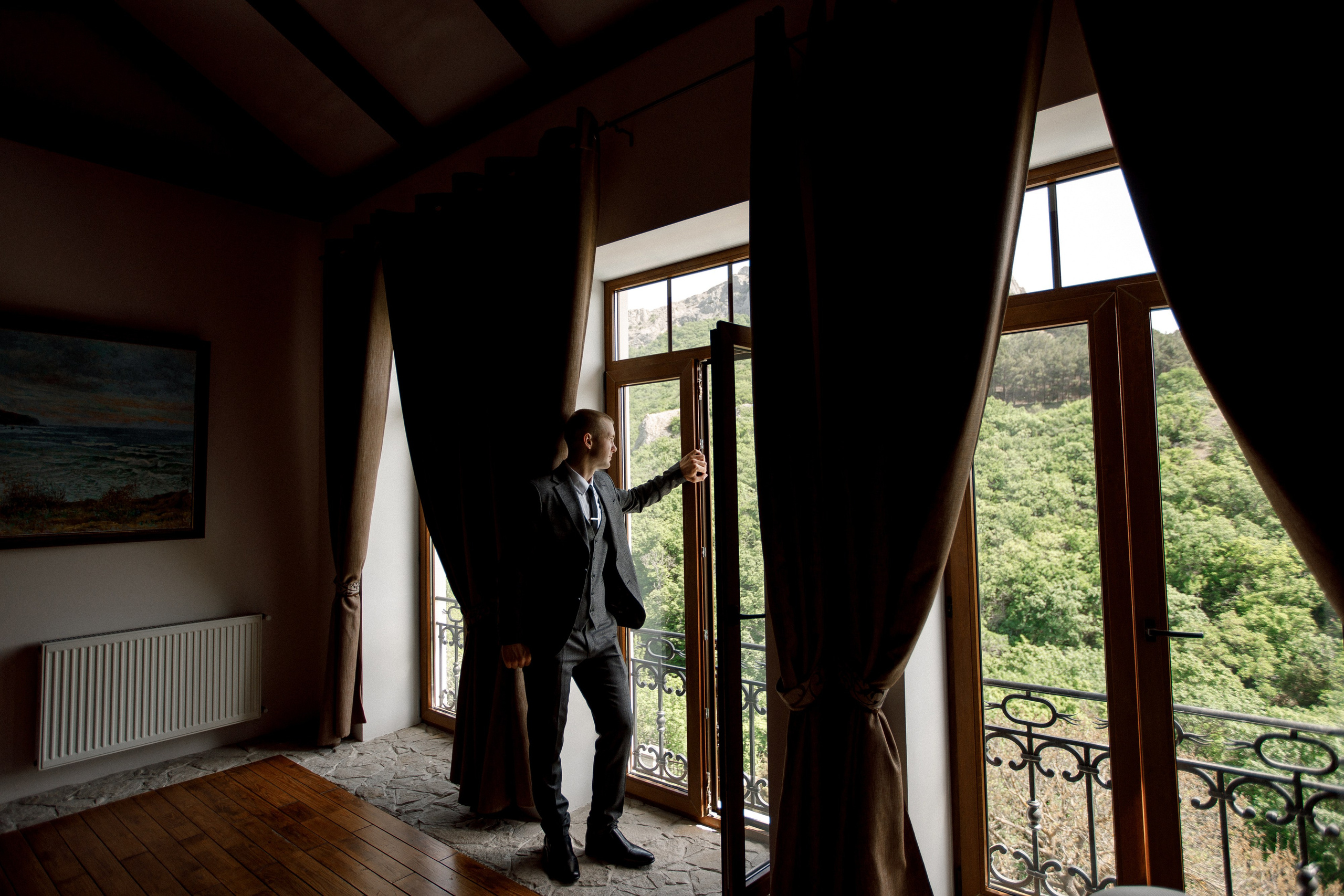 Денис и Алина. Белый замок. Фотограф Анна Лейман. Севастополь