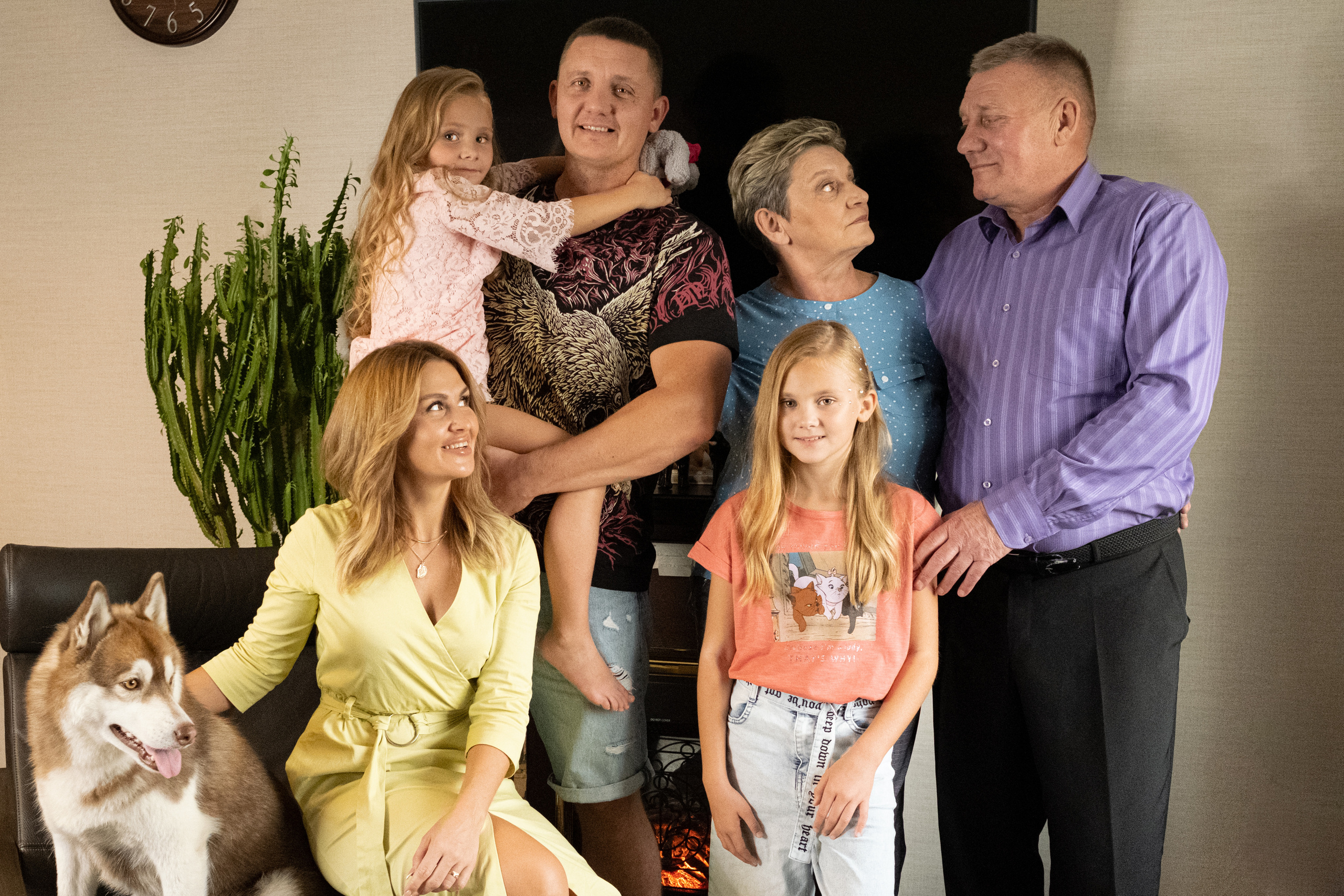 Катя и семья. Семейный фотограф в Санкт-Петербурге Дарья Косянчук