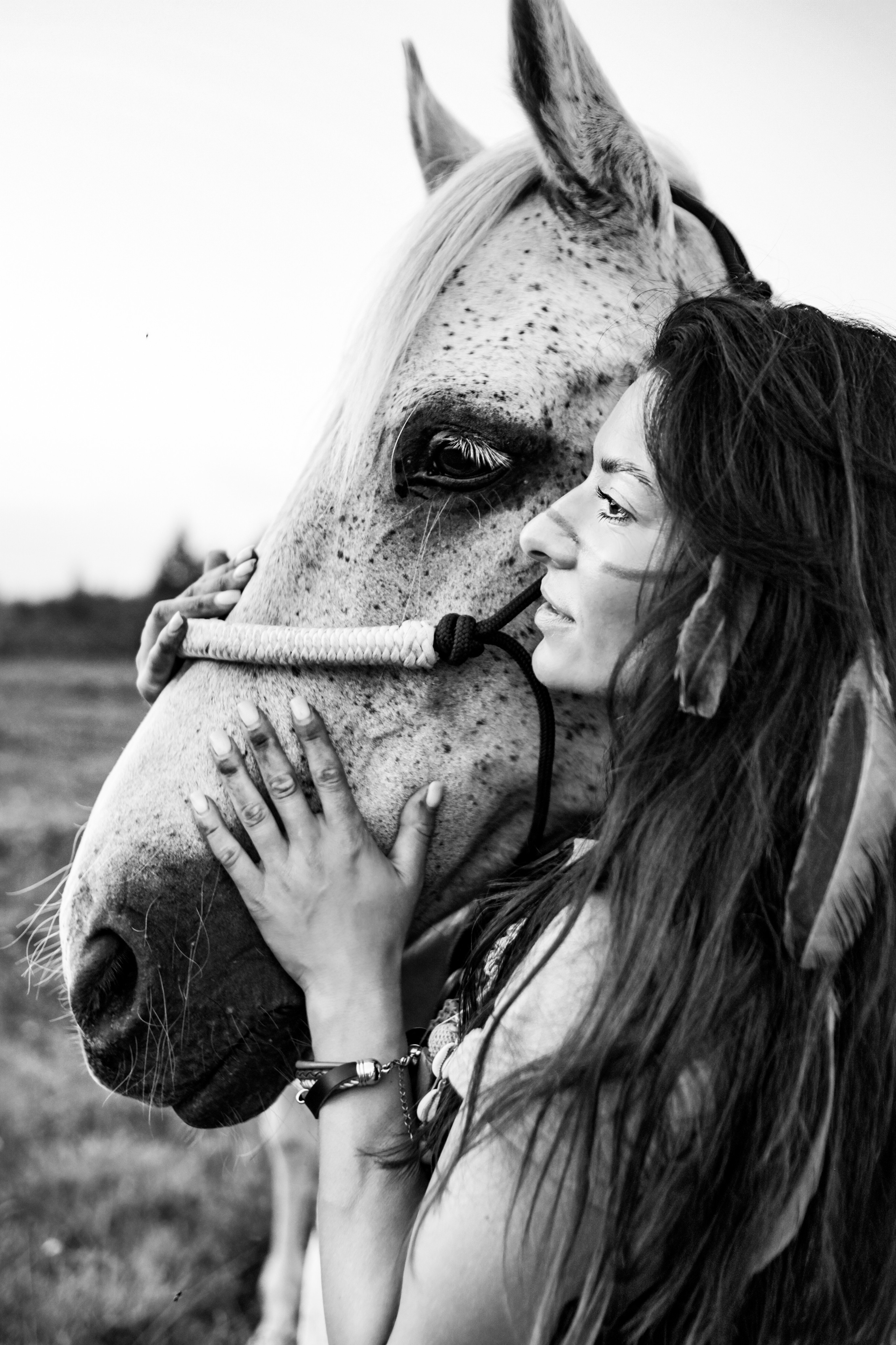 Лошади и Таня. Семейный фотограф в Санкт-Петербурге Дарья Косянчук