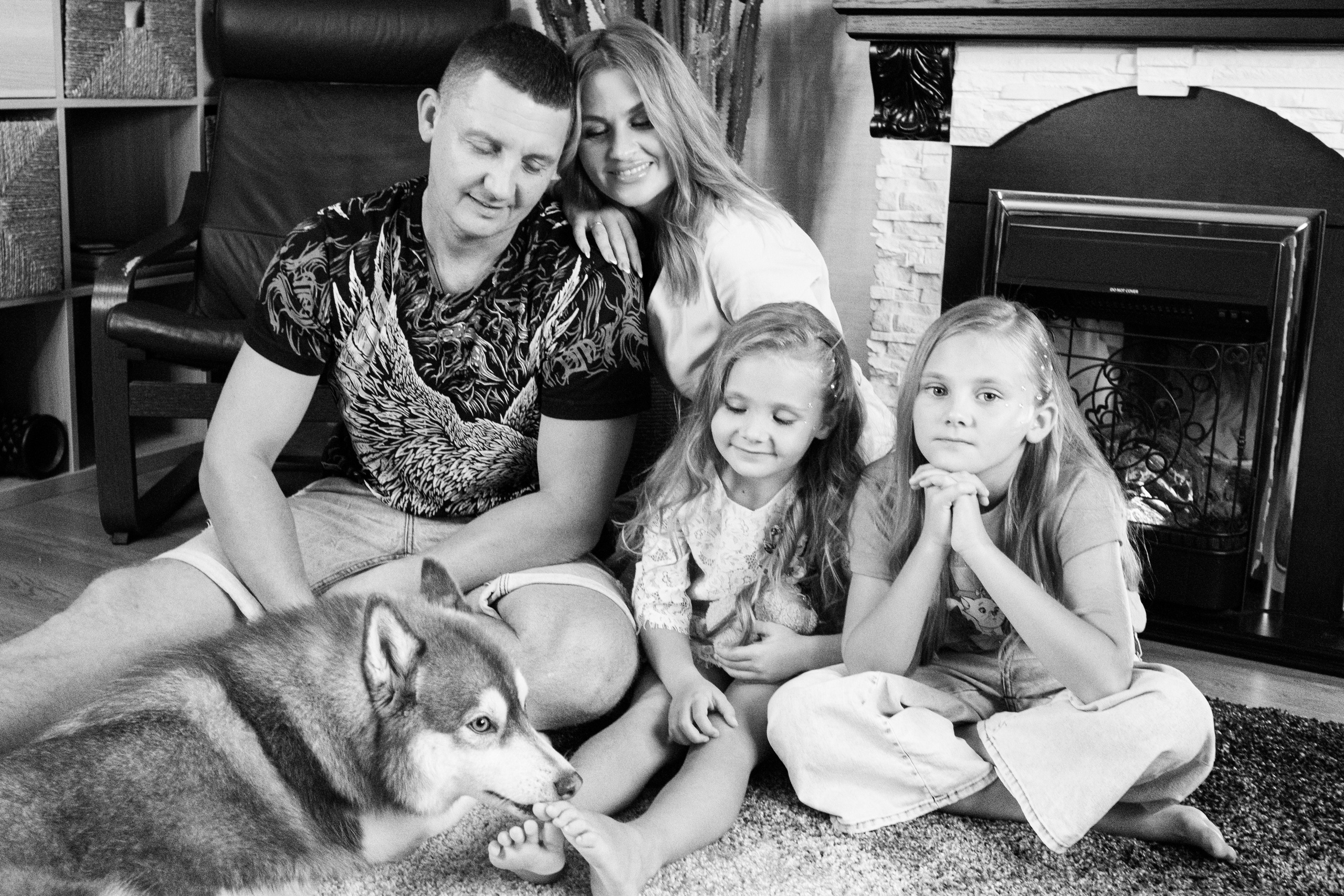 Катя и семья. Семейный фотограф в Санкт-Петербурге Дарья Косянчук