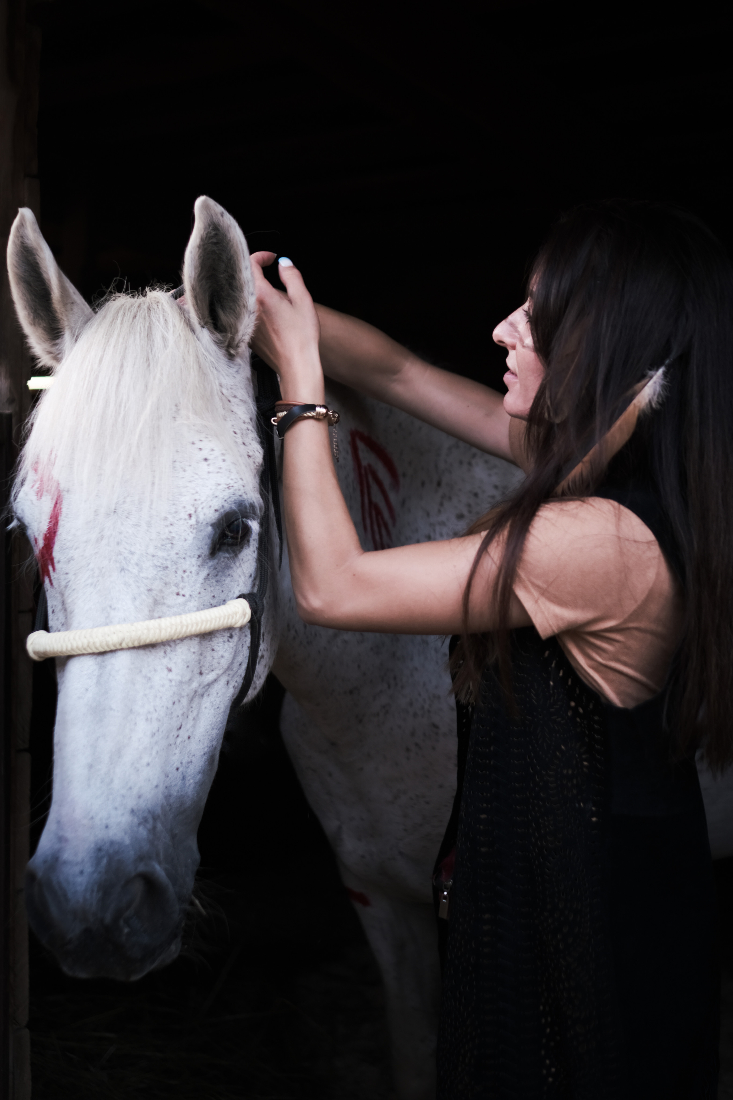 Лошади и Таня. Семейный фотограф в Санкт-Петербурге Дарья Косянчук