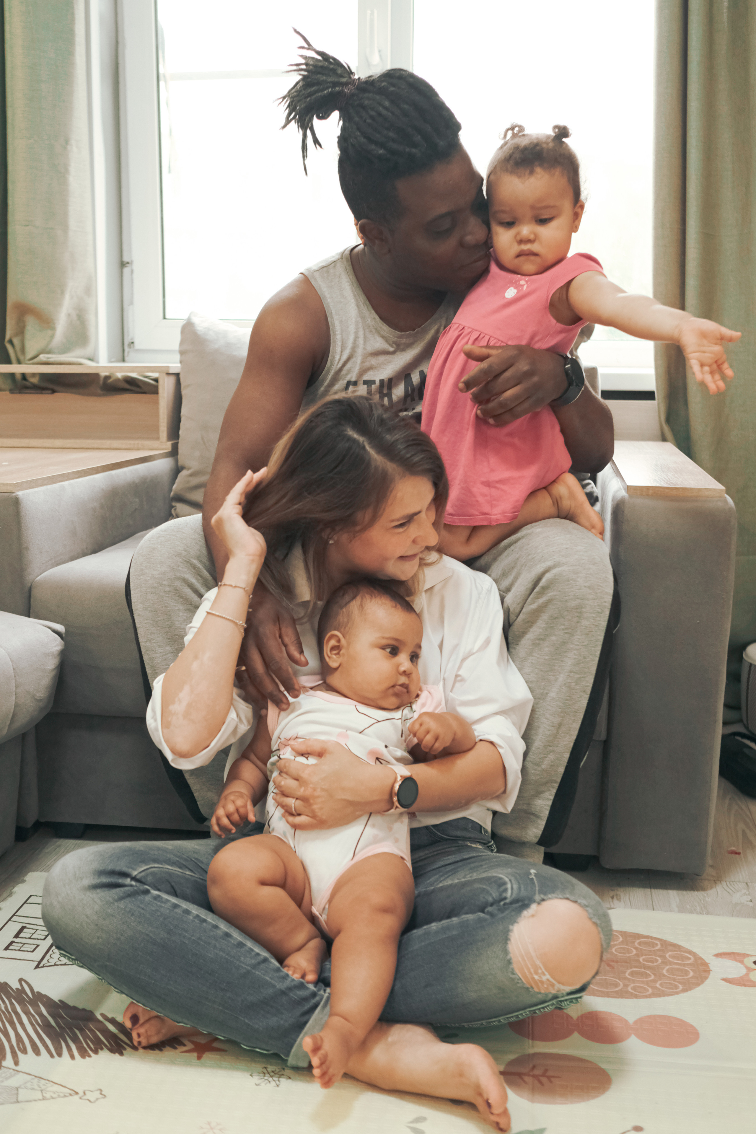 Катя, Рамзес, Эмили и Алия. Семейный фотограф в Санкт-Петербурге Дарья Косянчук