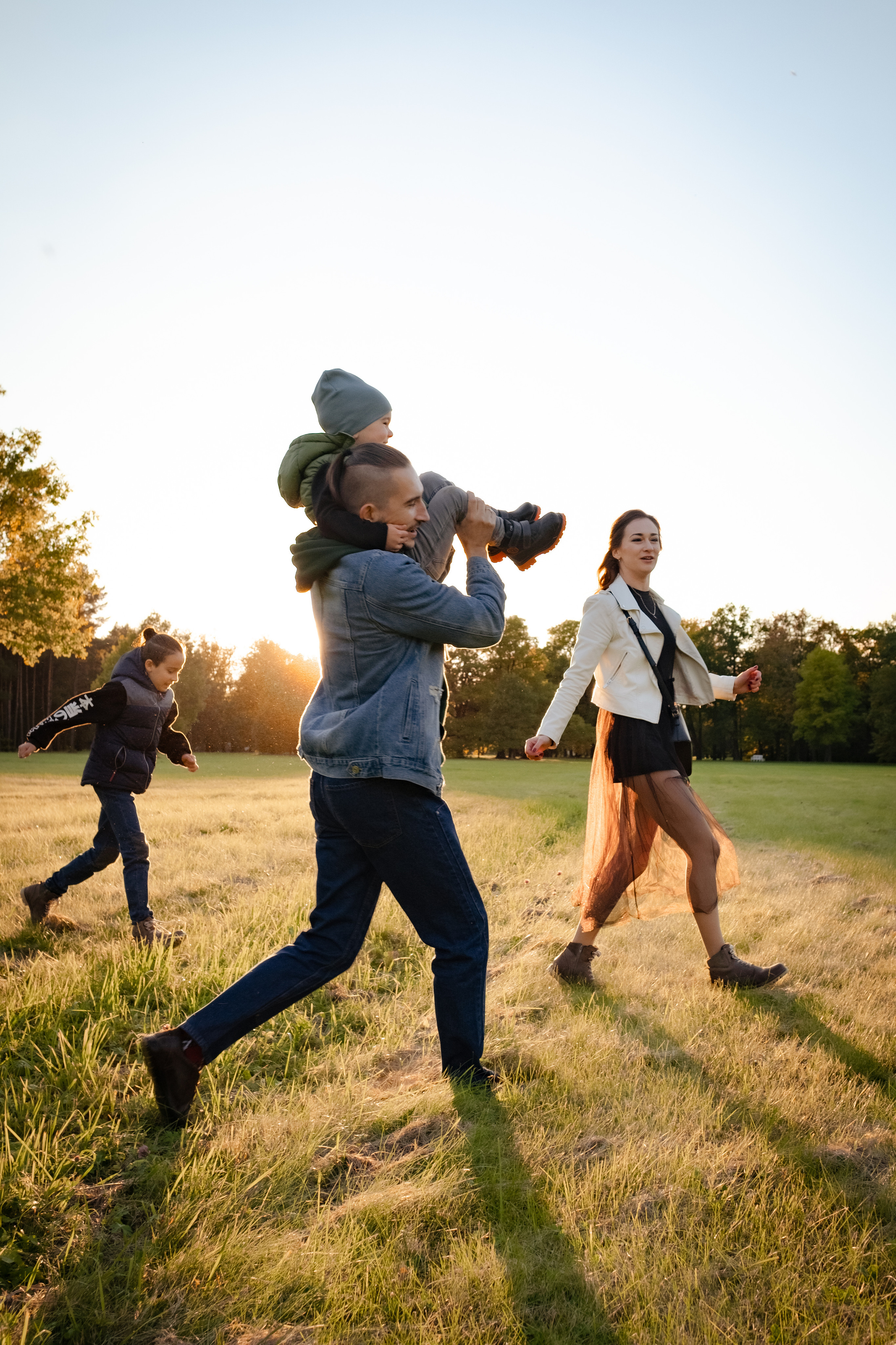 Оля, Андрей, Женя и Лев. Семейный фотограф в Санкт-Петербурге Дарья Косянчук