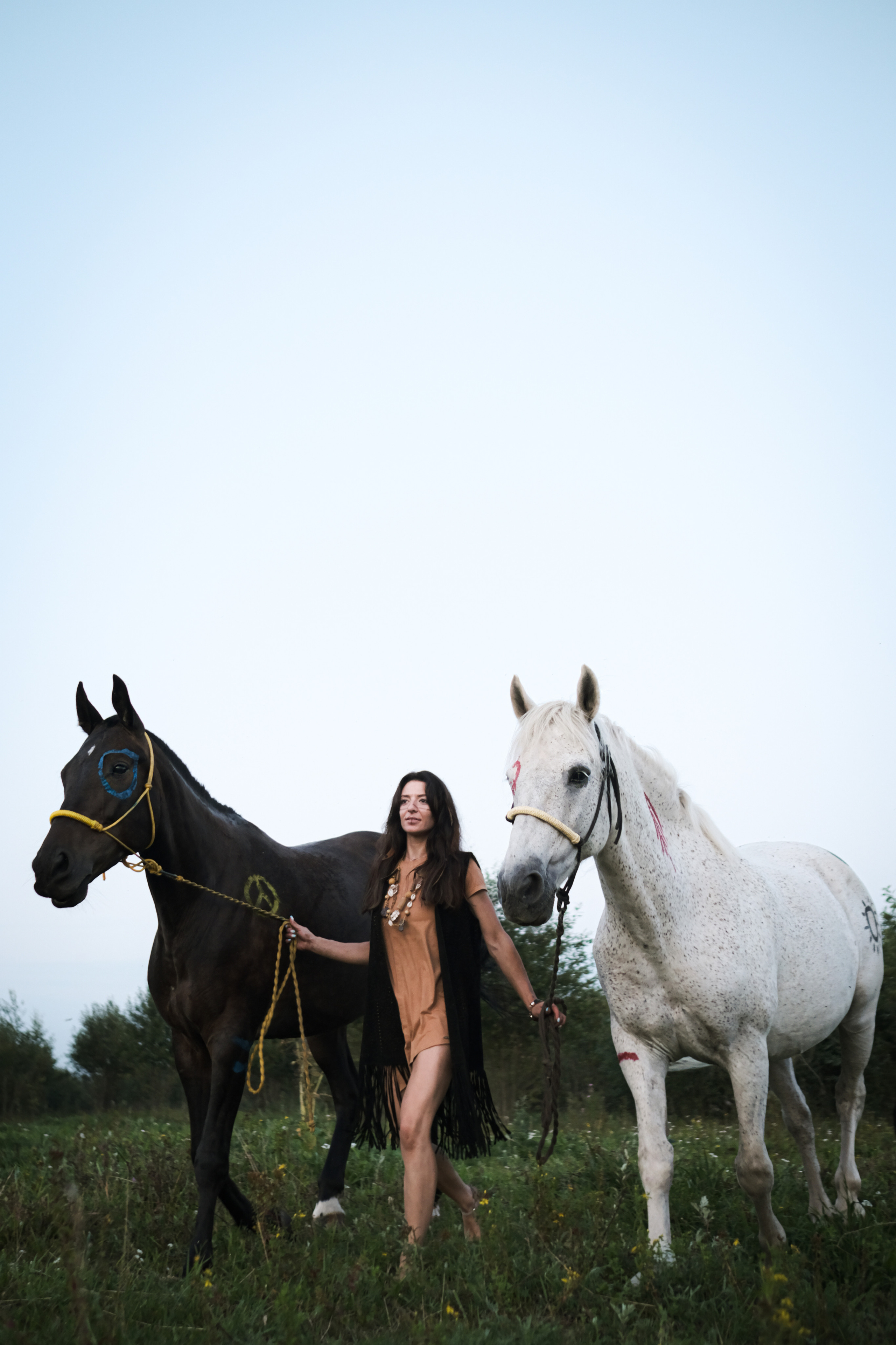 Лошади и Таня. Семейный фотограф в Санкт-Петербурге Дарья Косянчук