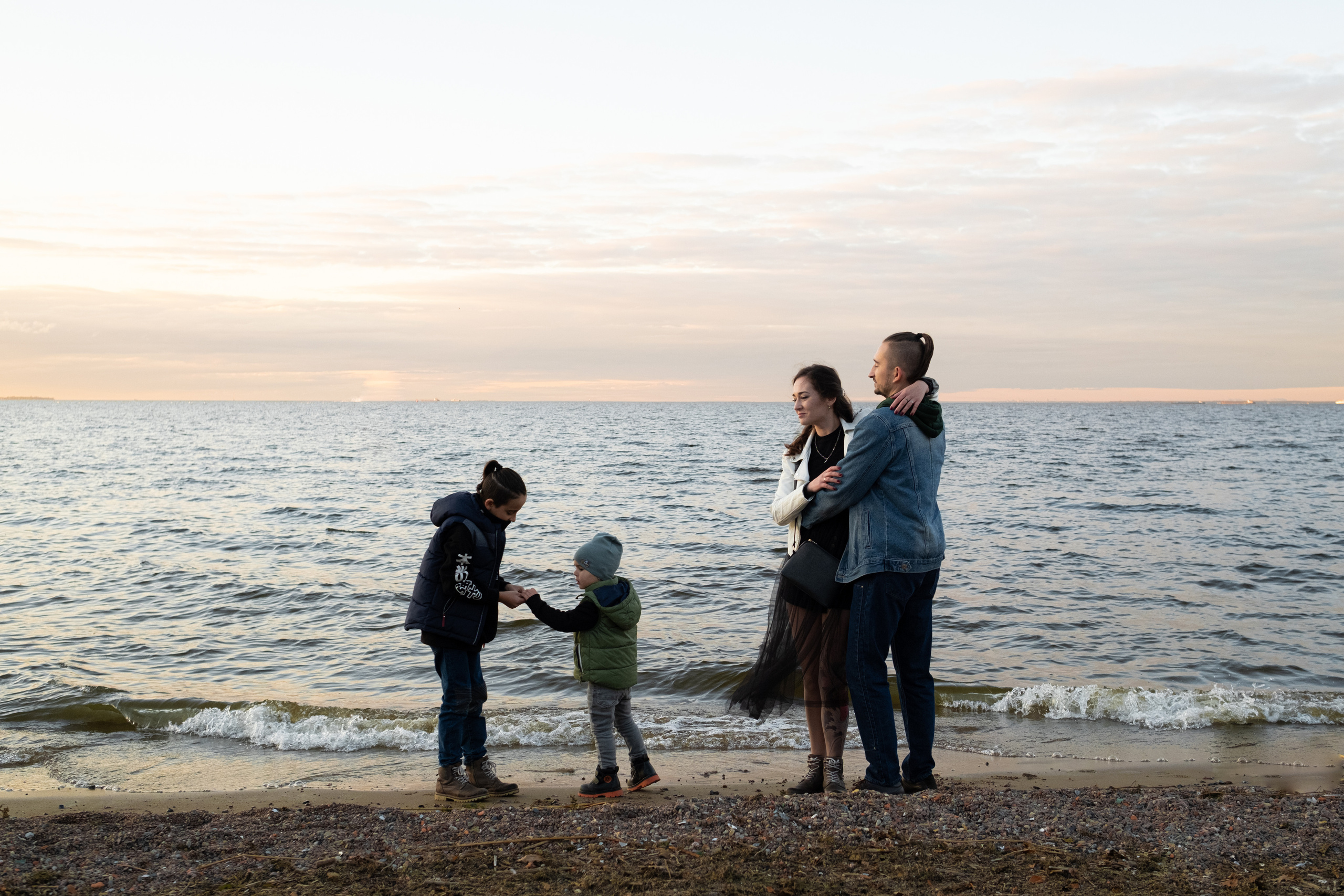 Оля, Андрей, Женя и Лев. Семейный фотограф в Санкт-Петербурге Дарья Косянчук