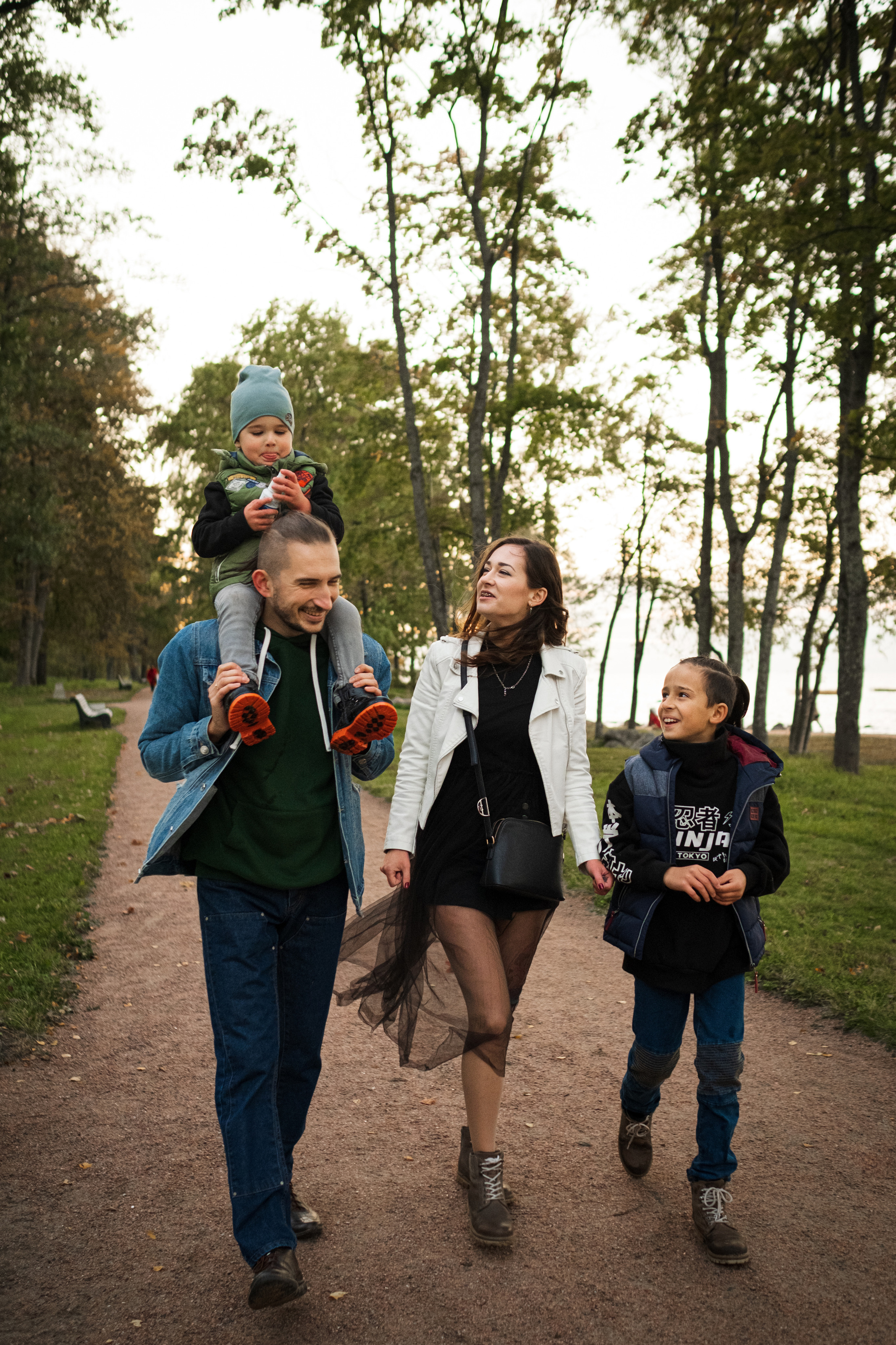 Оля, Андрей, Женя и Лев. Семейный фотограф в Санкт-Петербурге Дарья Косянчук