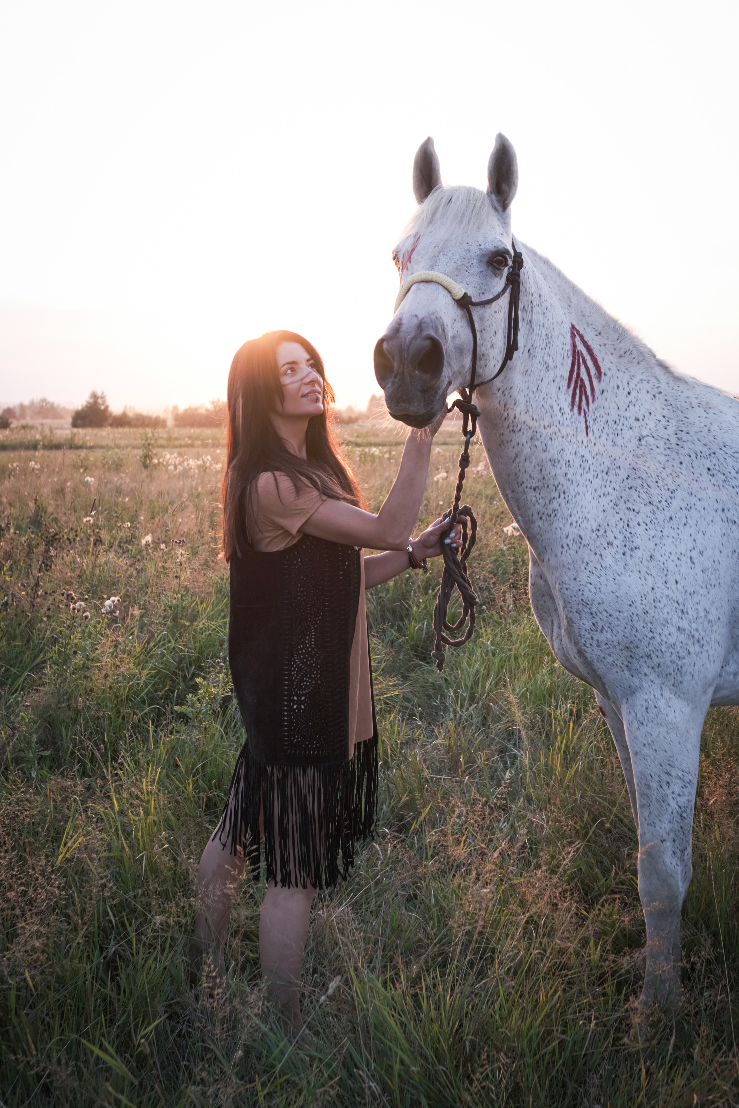 Лошади и Таня. Семейный фотограф в Санкт-Петербурге Дарья Косянчук