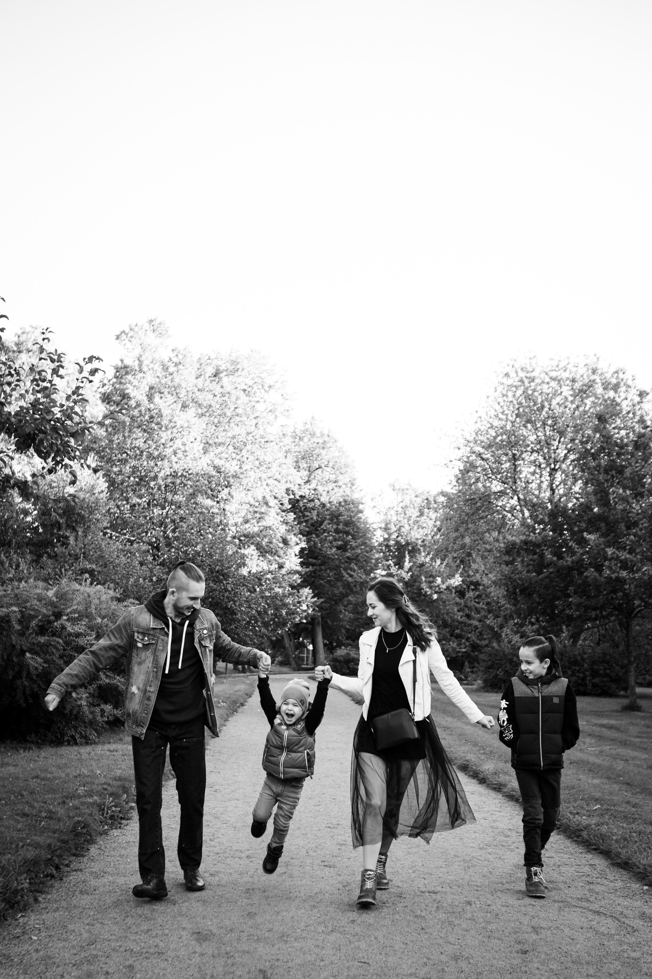 Оля, Андрей, Женя и Лев. Семейный фотограф в Санкт-Петербурге Дарья Косянчук