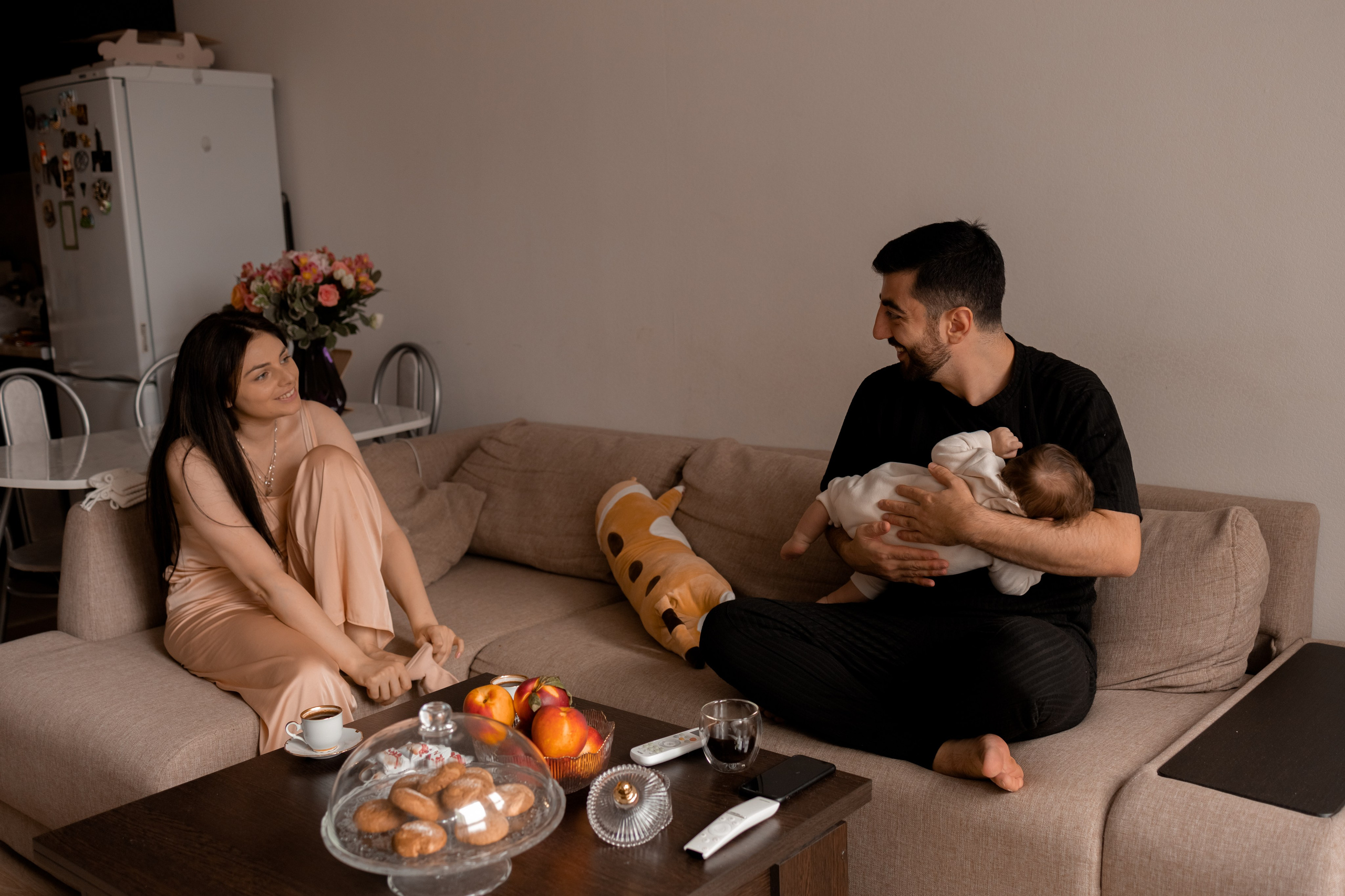 Артур, Лика, Давид. Фотограф беременности и материнства в Москве Мария Менендес-Гонсалес