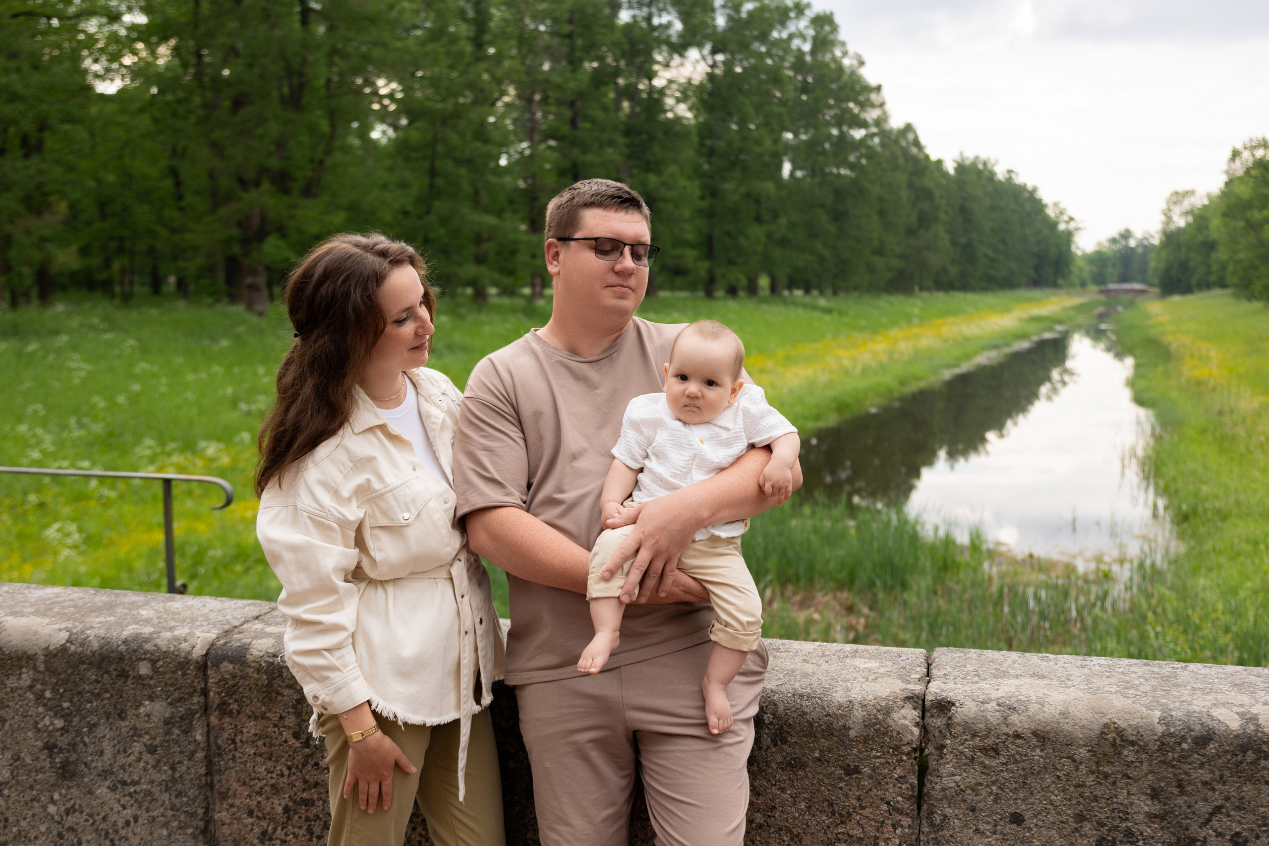 Семейная фотопрогулка в Пушкине. Семейный и свадебный фотограф в Санкт-Петербурге Татьяна Швыкова