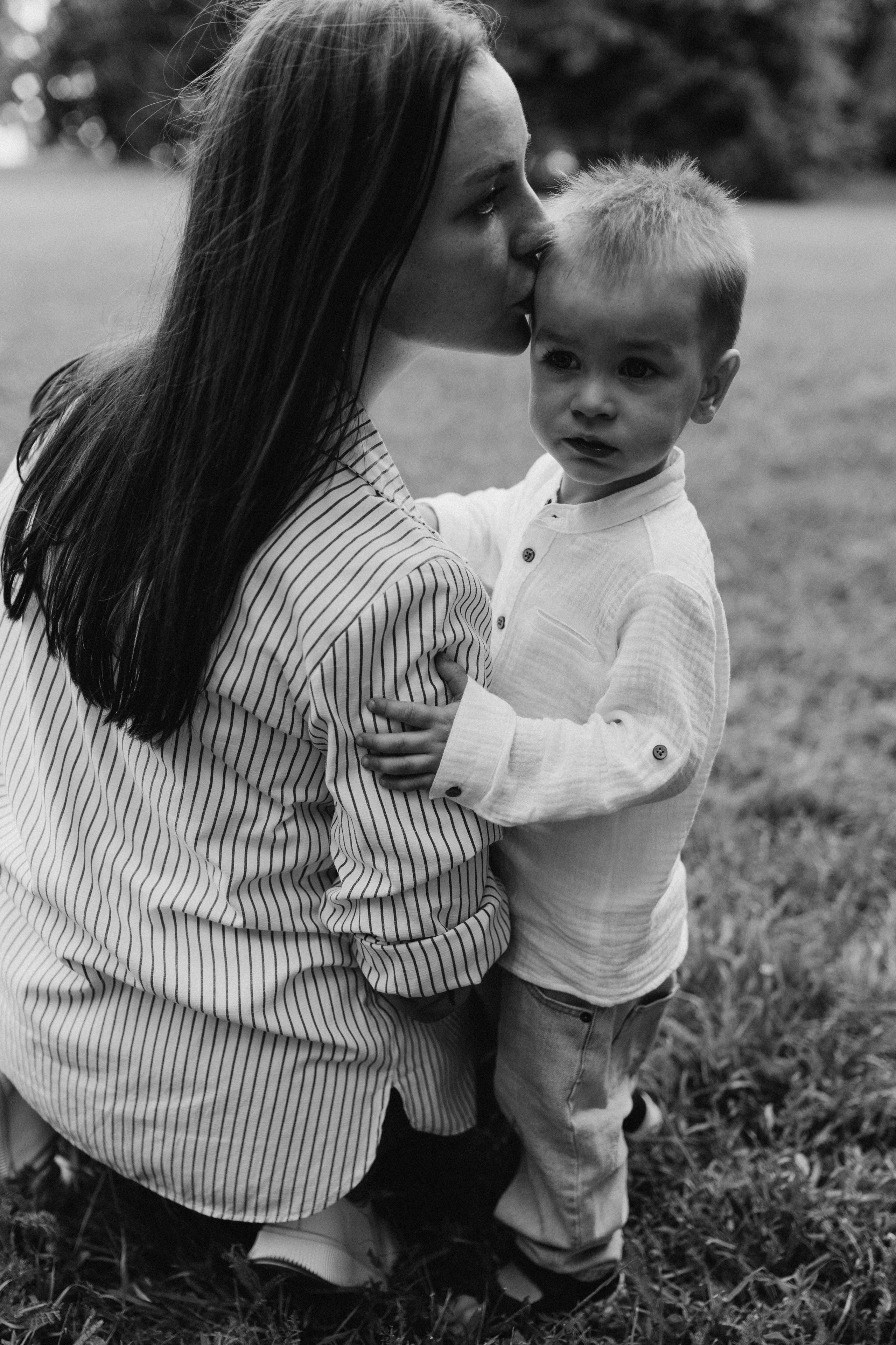 Прогулка в парке Саша и Мирон. Семейный фотограф в Москве и Люберцах Юлия Гуськова