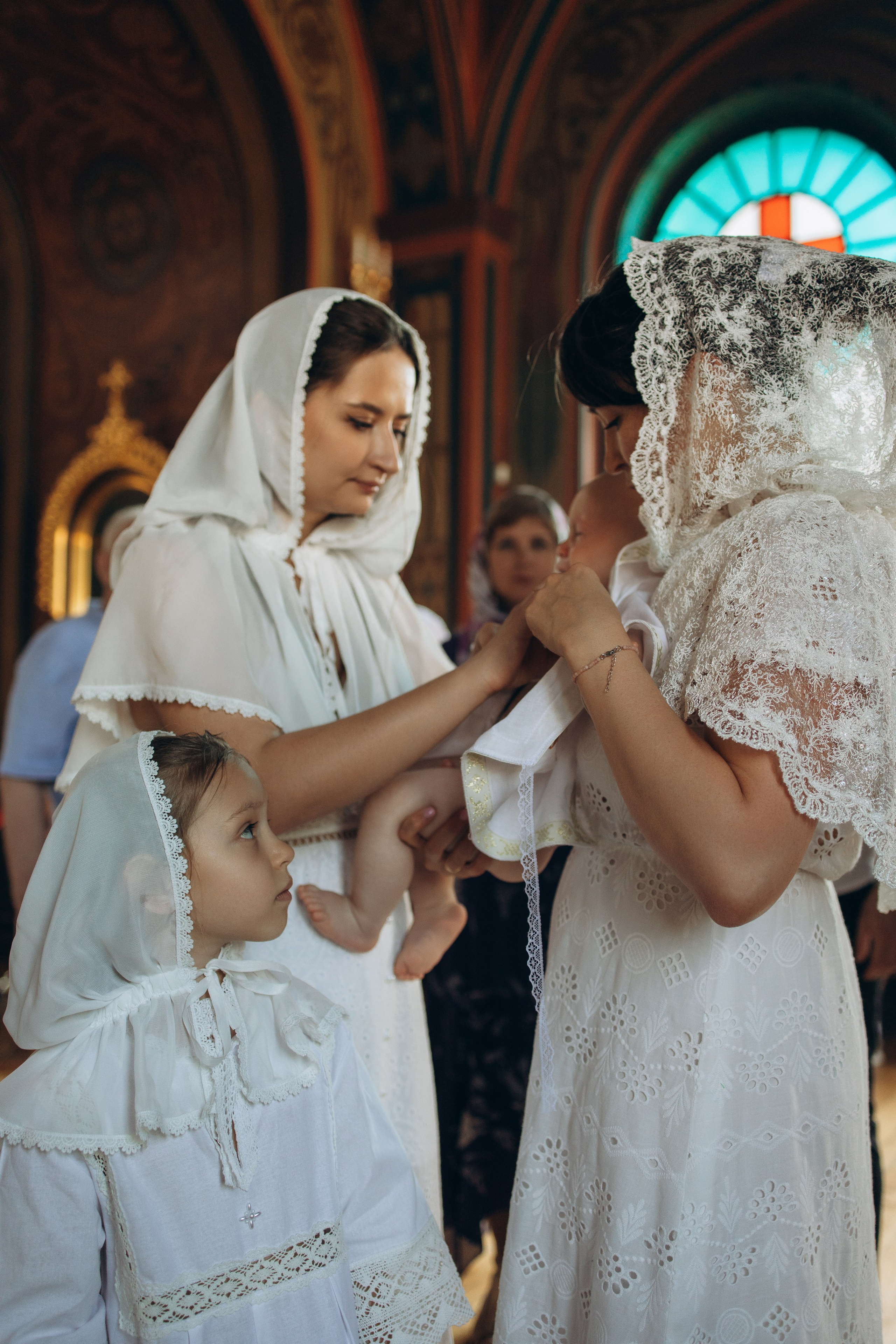 Двойное крещение Анны и Саши. Самый теплый фотограф в Краснодаре Рябоконь Ксения