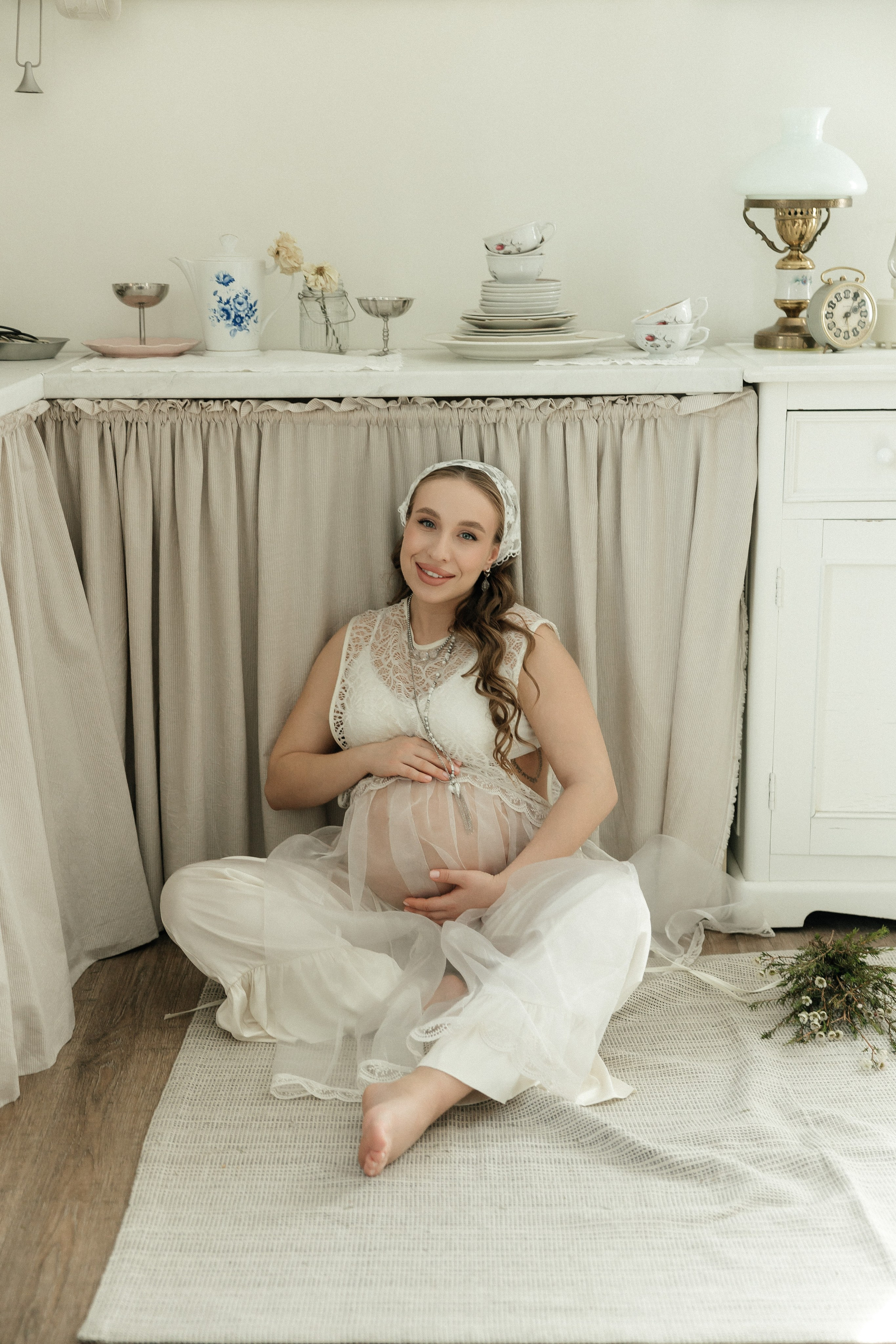 Весна как кружево. Полина (в ожидании). Свадебный и Семейный фотограф Свекрова Ольга