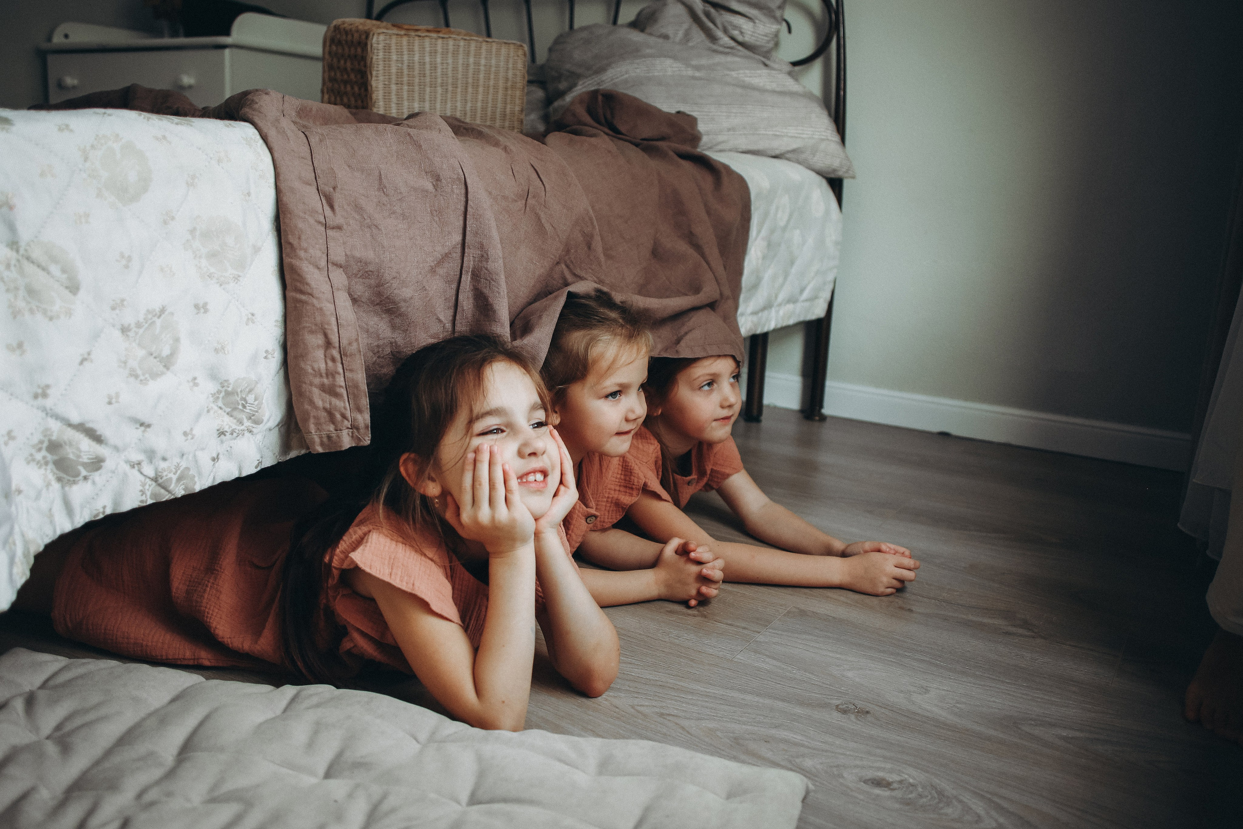 Светлана с дочками. Семейный фотограф в Москве Марина Петра