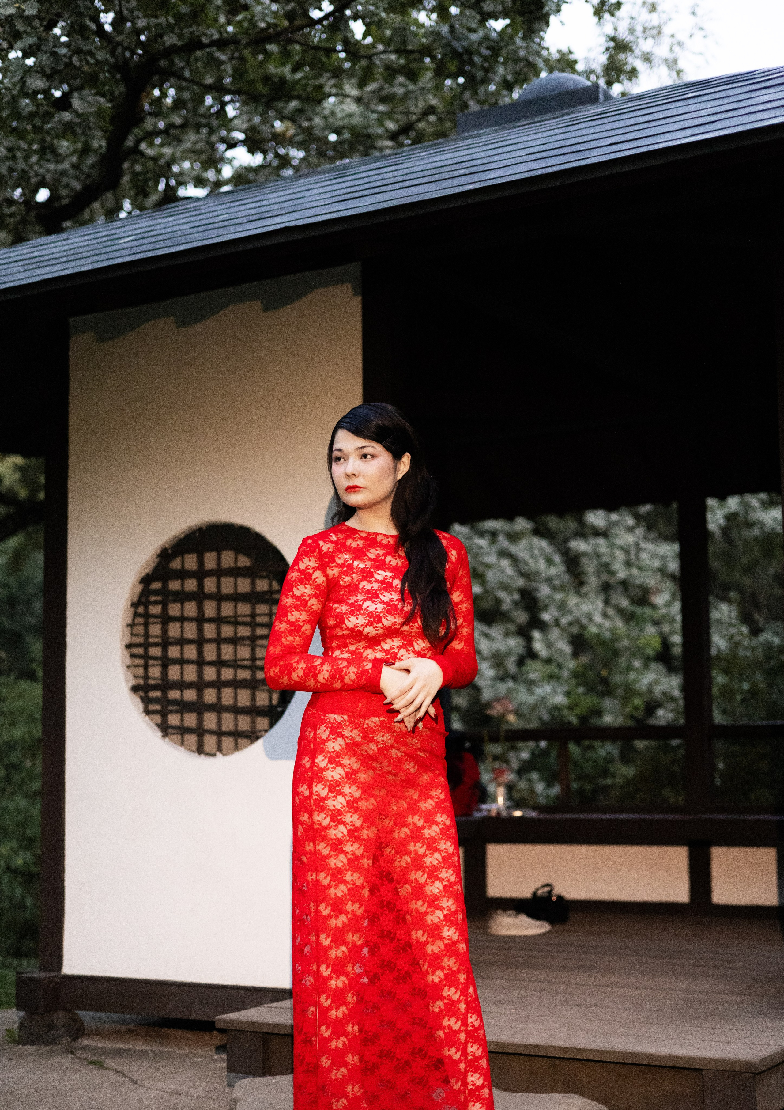 Камила в Японском саду. Свадебный фотограф в Москве и Петербурге Анастасия Лосева