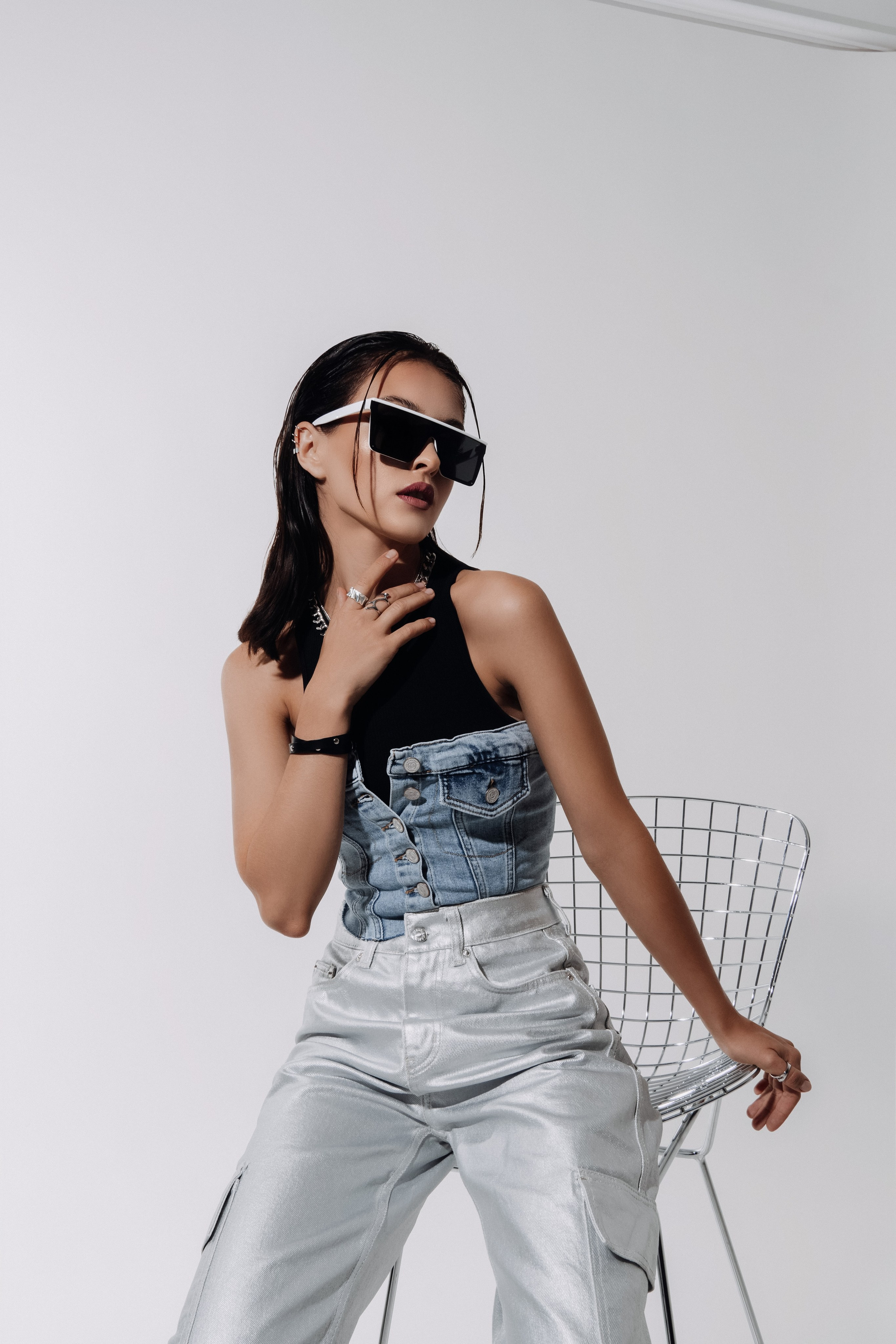 фотосессия в студии со стилистом