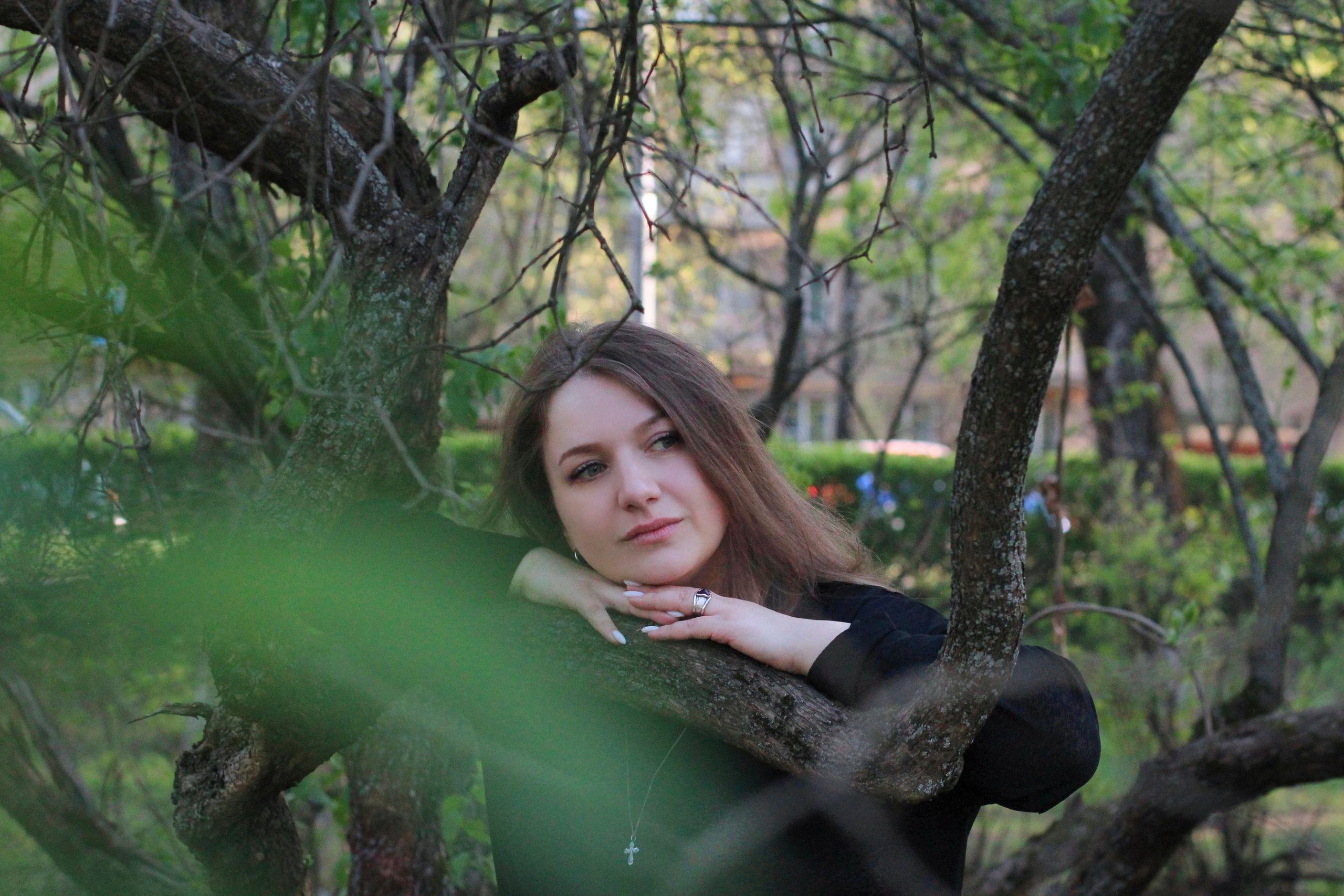 Ксения, сквер в Люблино, май. Ваш личный фотограф в Москве Мила